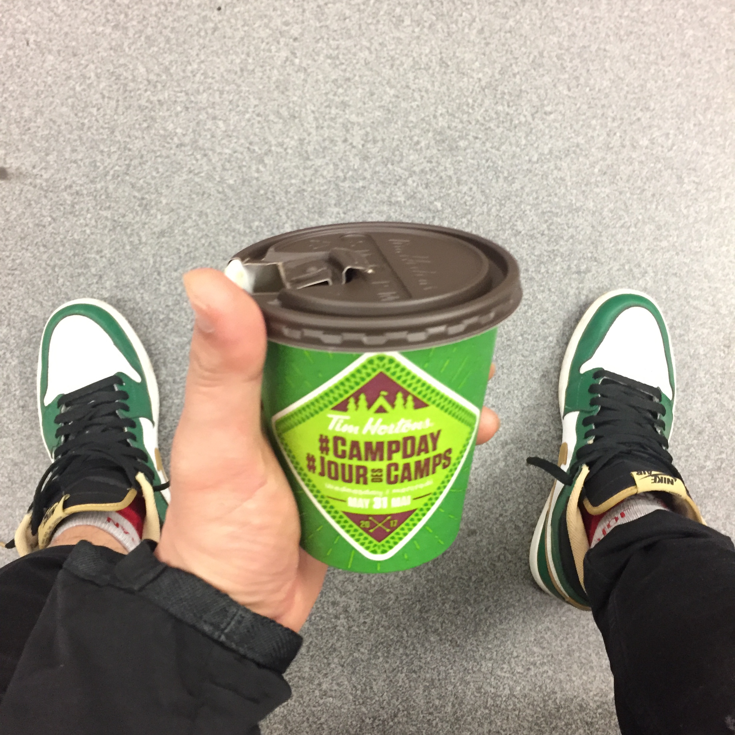 Jordan 1 Retro High OG Celtics 착용 스타일