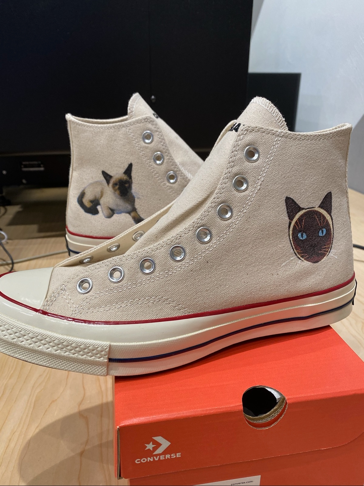 Converse Chuck 70 High Parchment 착용 스타일 - 5