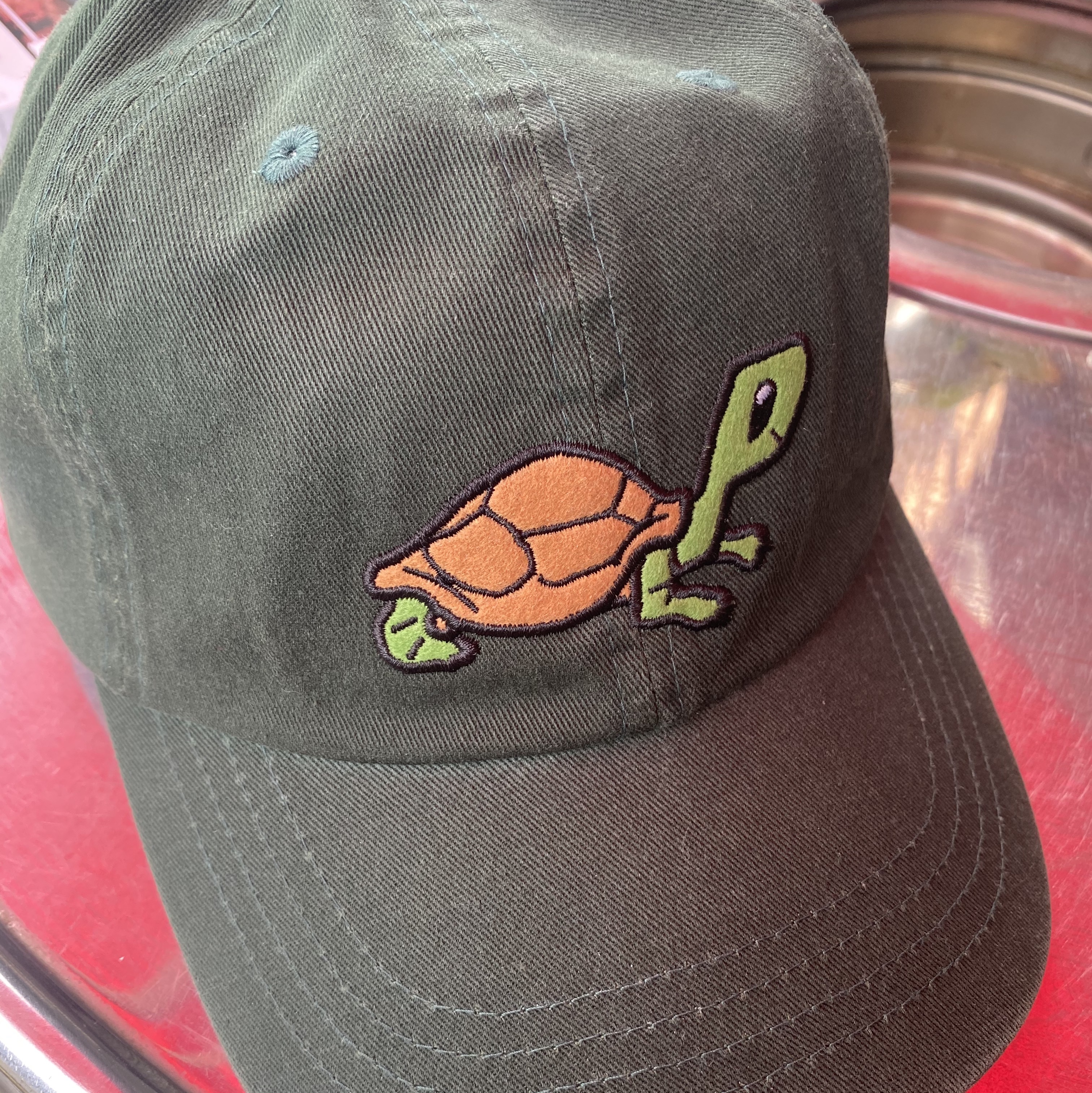 Palace Toony 6-Panel Cap Green - 21SS 착용 스타일