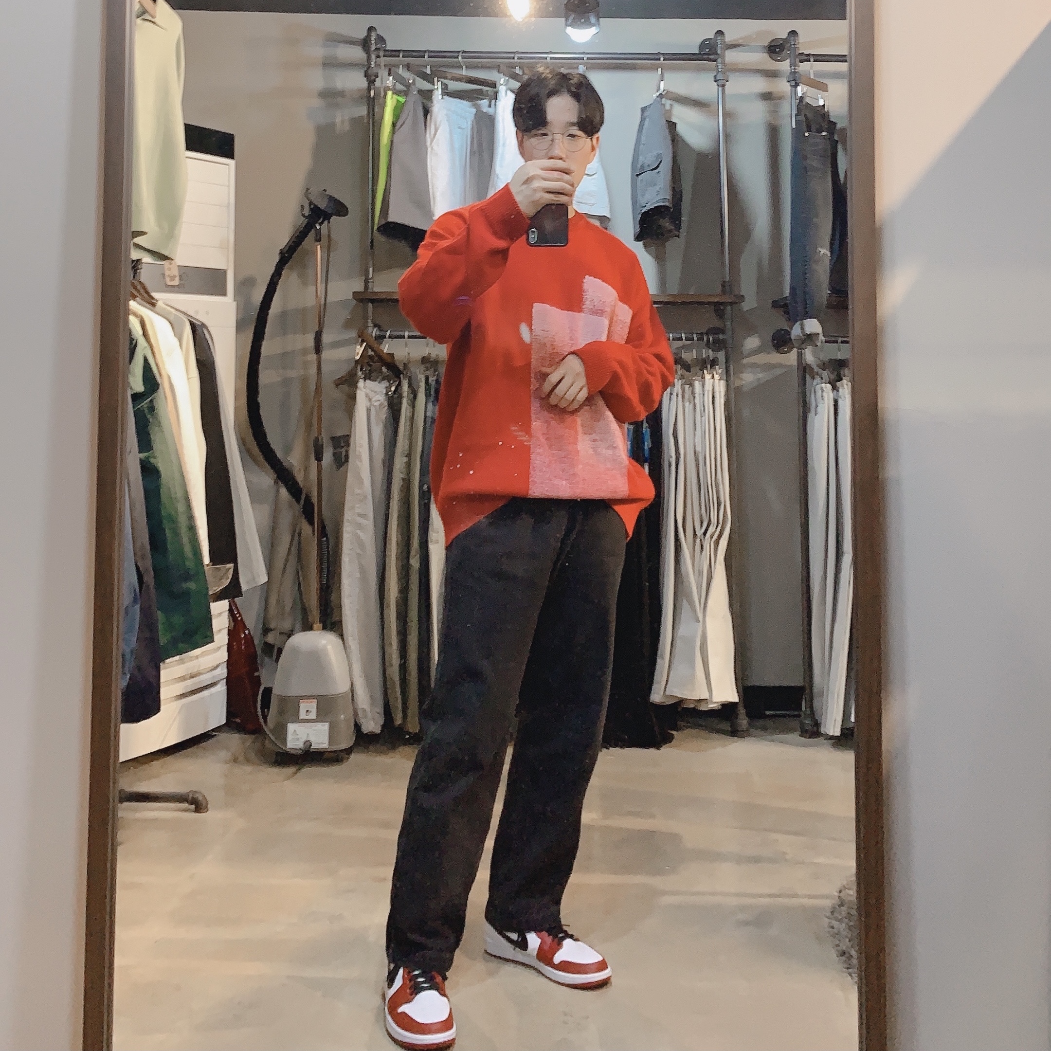 Jordan 1 Mid Chicago 2020 착용 스타일 - 1