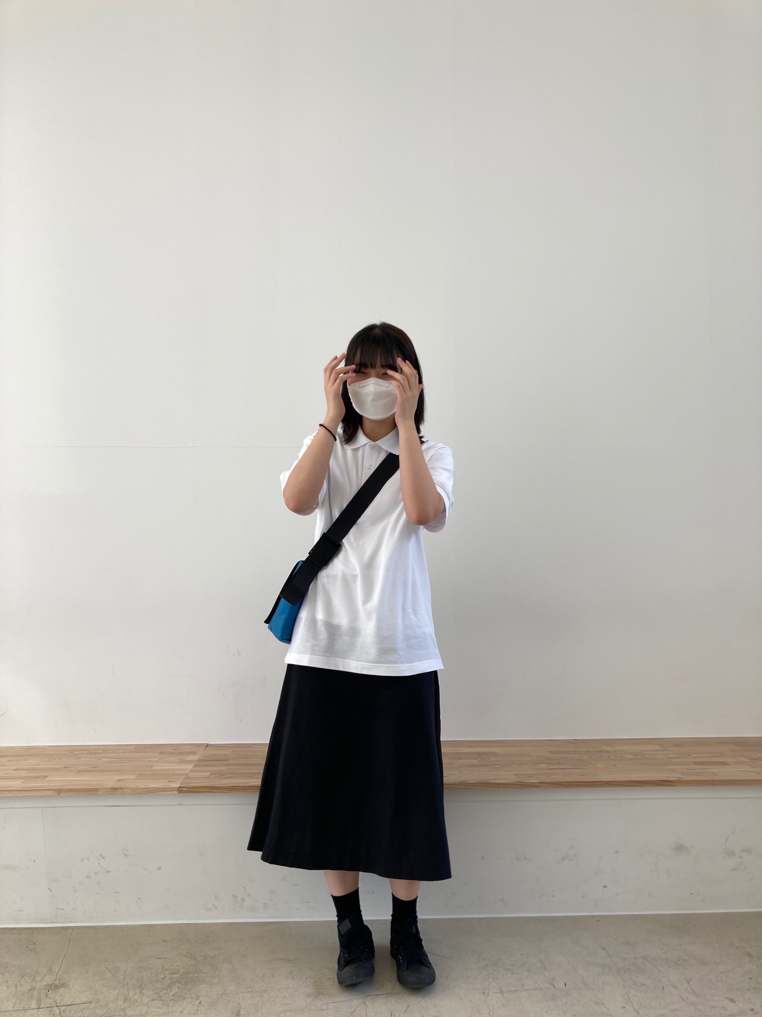 Converse x Engineered Garments One Star Ox Black 착용 스타일