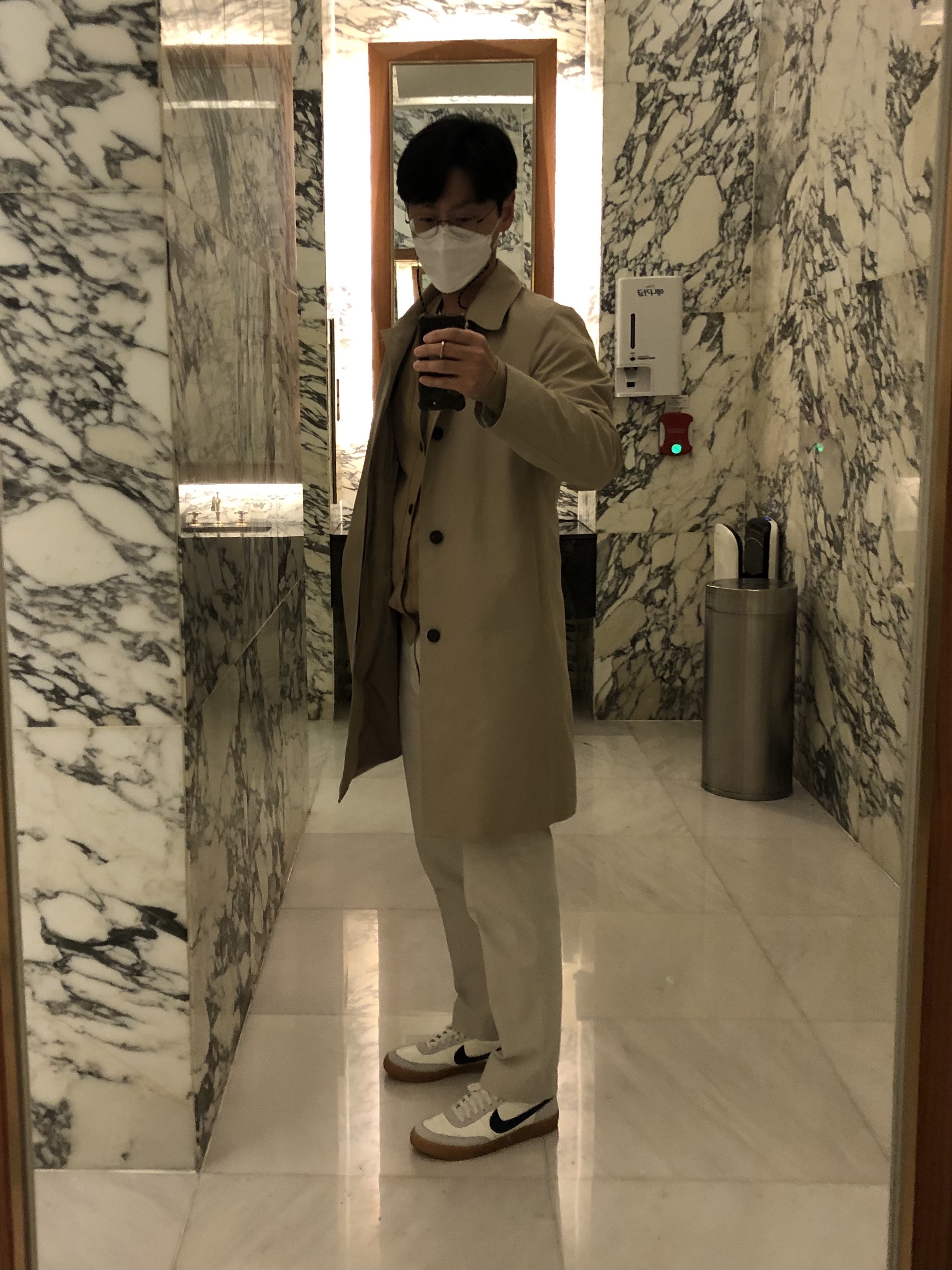 Nike x J.Crew Killshot 2 Sail Midnight Navy 착용 스타일 - 1