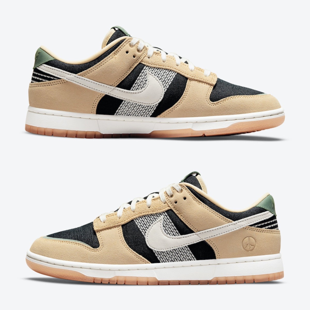 Nike Dunk Low Rooted In Peace 착용 스타일 - 3