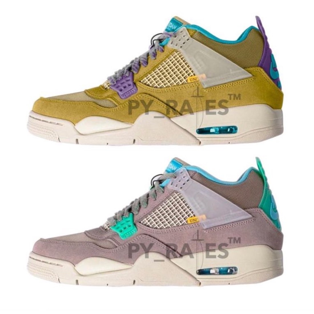 Jordan 4 x Union Retro SP Taupe Haze, Jordan 4 x Union Retro SP Desert Moss 착용 스타일 - 5