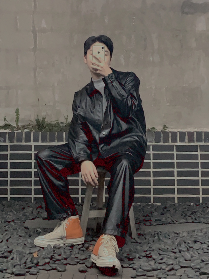 Converse x Feng Chen Wang Chuck 70 2-in-1 Persimmon Orange 착용 스타일