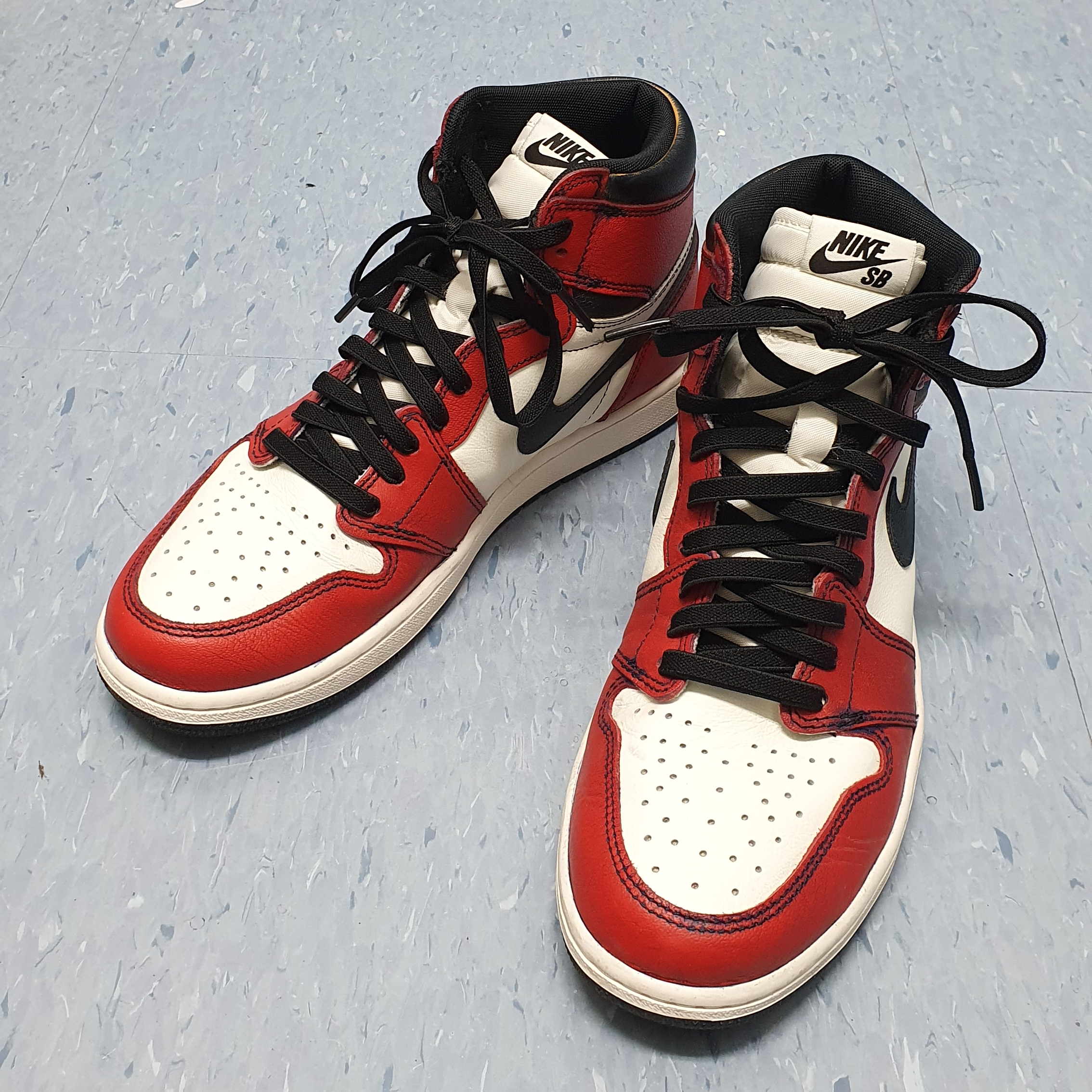 Jordan 1 Retro High OG Defiant SB LA to Chicago 착용 스타일