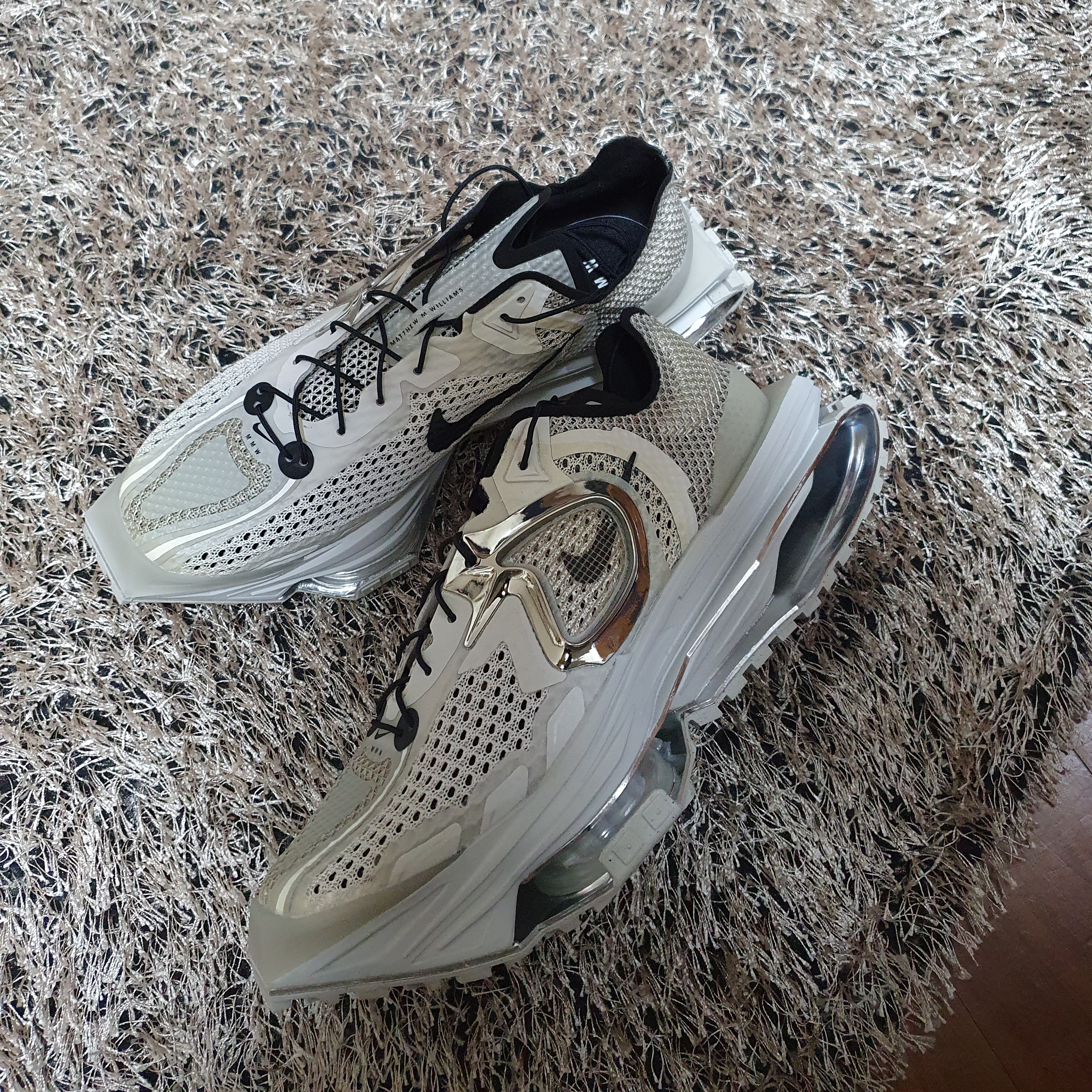 Nike x Matthew M Williams Zoom 004 Stone 착용 스타일 - 4