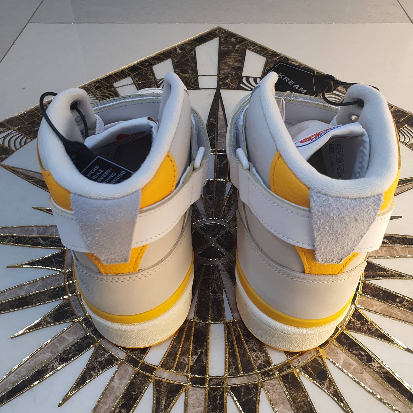 Adidas x Eric Emanuel Forum 84 High McDonald's All American 착용 스타일 - 4
