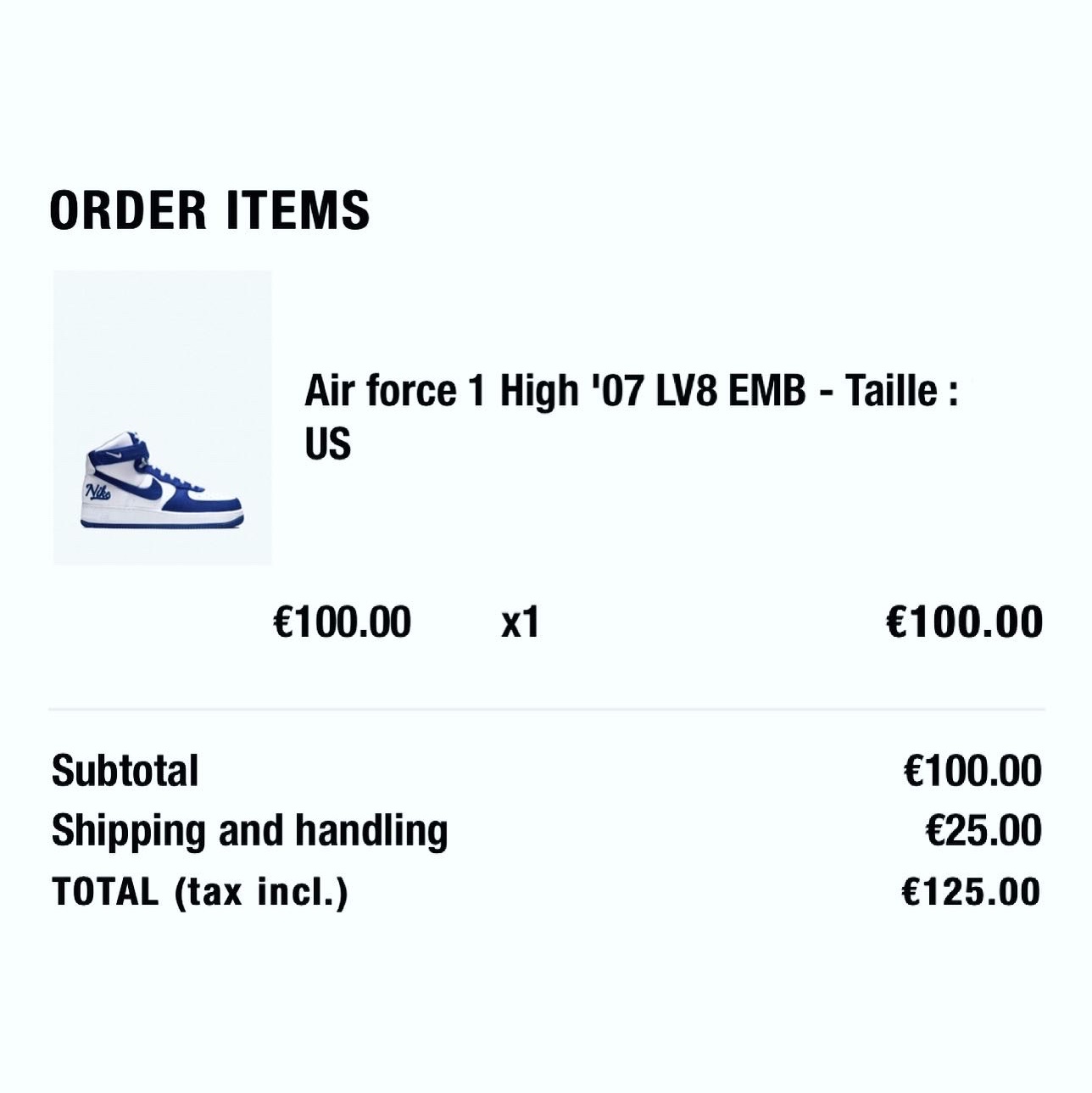 Nike Air Force 1 High '07 LV8 EMB Dodgers 착용 스타일 - 4