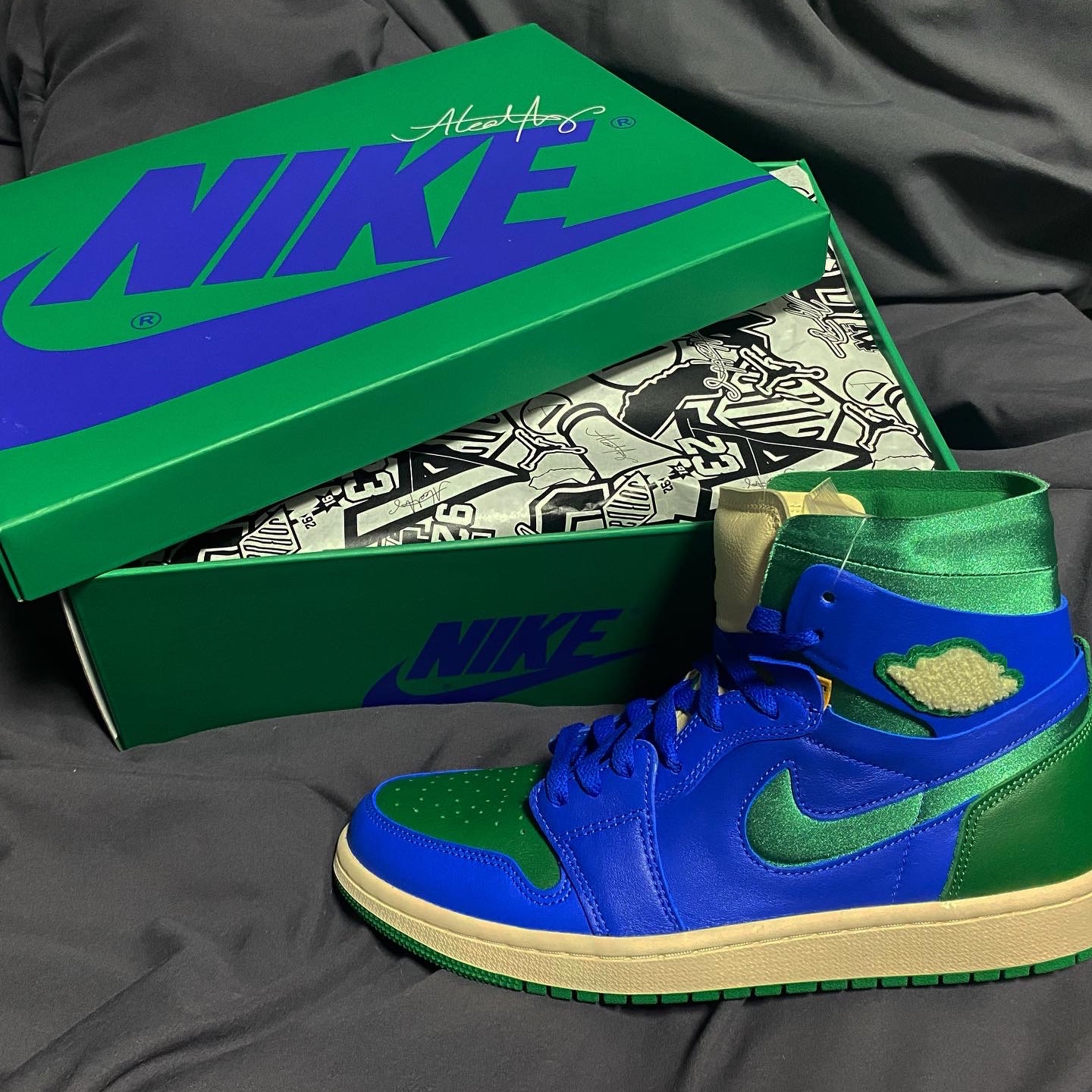 (W) Jordan 1 x Aleali May Zoom CMFT SP Califia 착용 스타일 - 3
