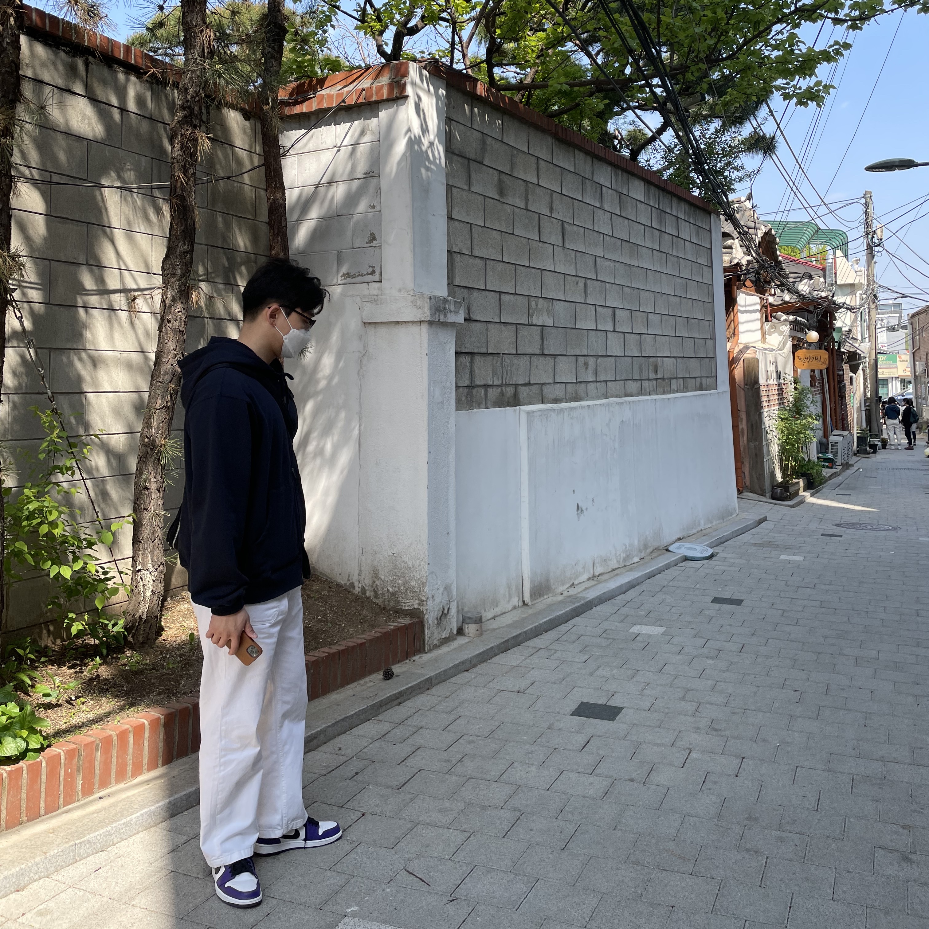 Jordan 1 Low Court Purple 2020 착용 스타일 - 2