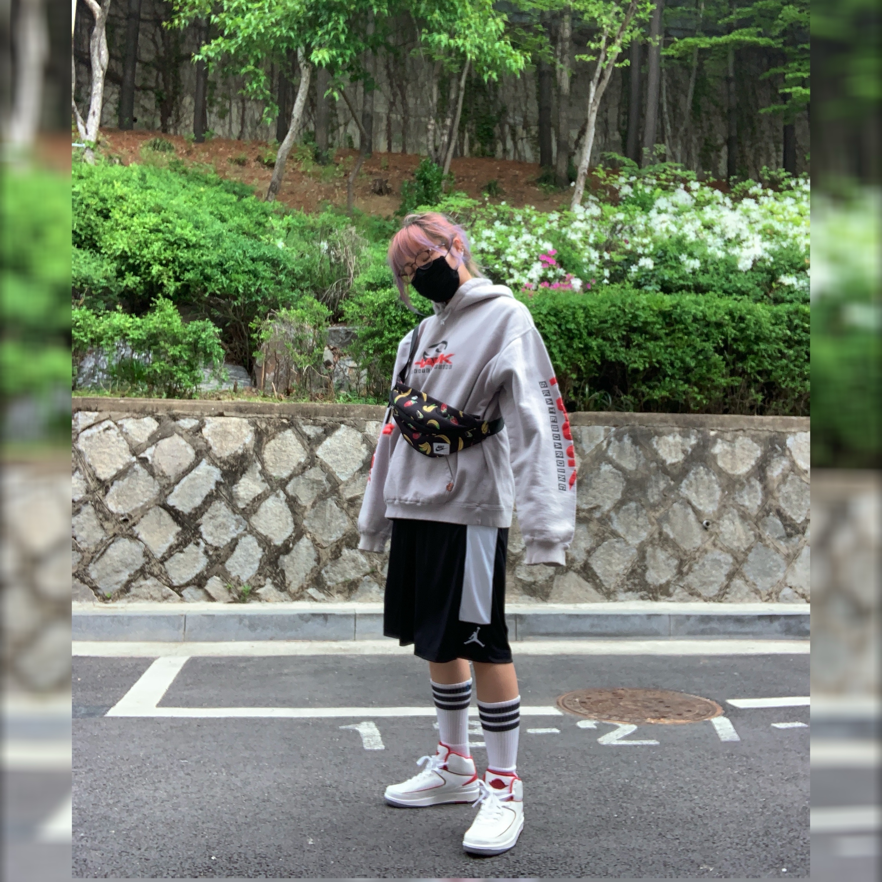 Jordan 2 Retro Alternate 87, Jordan 2 Retro Melo 2018 착용 스타일