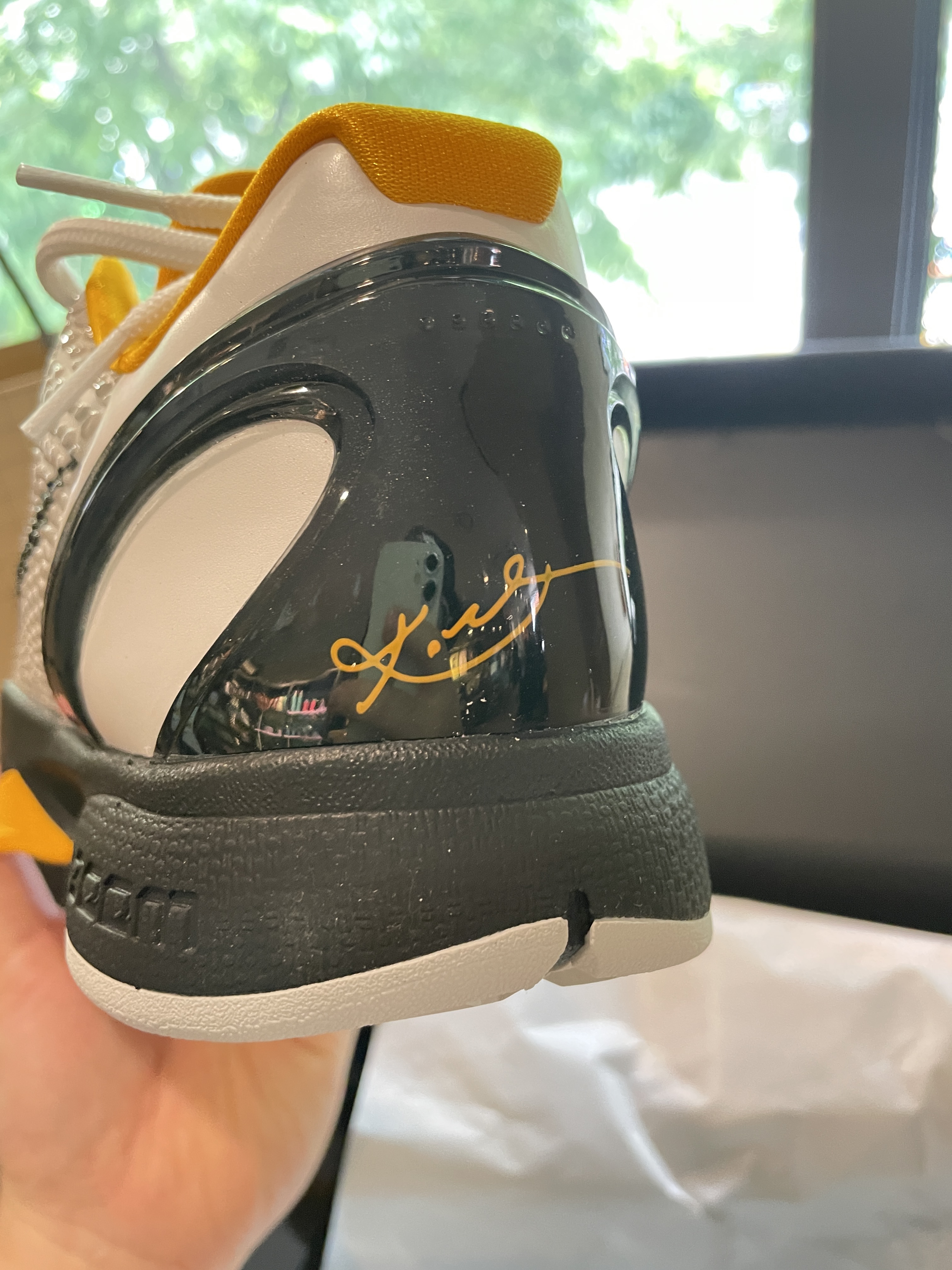 Nike Kobe 6 Protro White Del Sol 착용 스타일 - 2