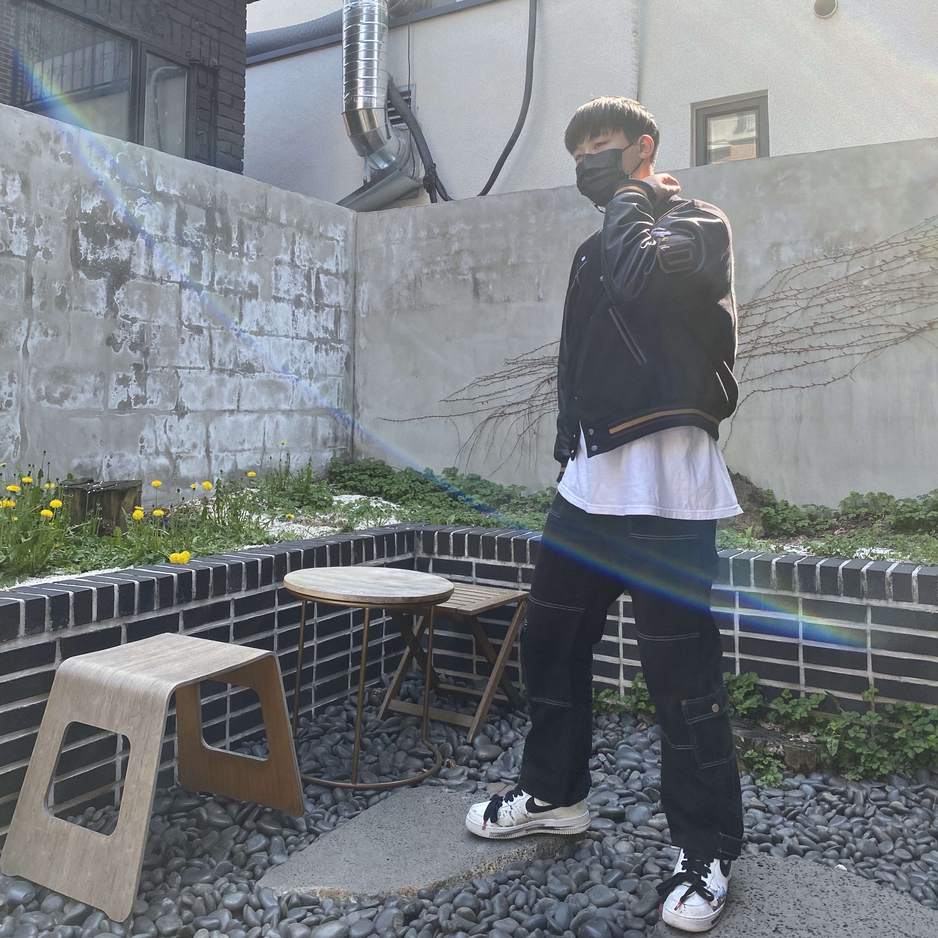 Stussy 40th Anniversary IST Jacket (Ny.LT.La), Stussy 40th Anniversary IST Jacket (Seoul) 착용 스타일