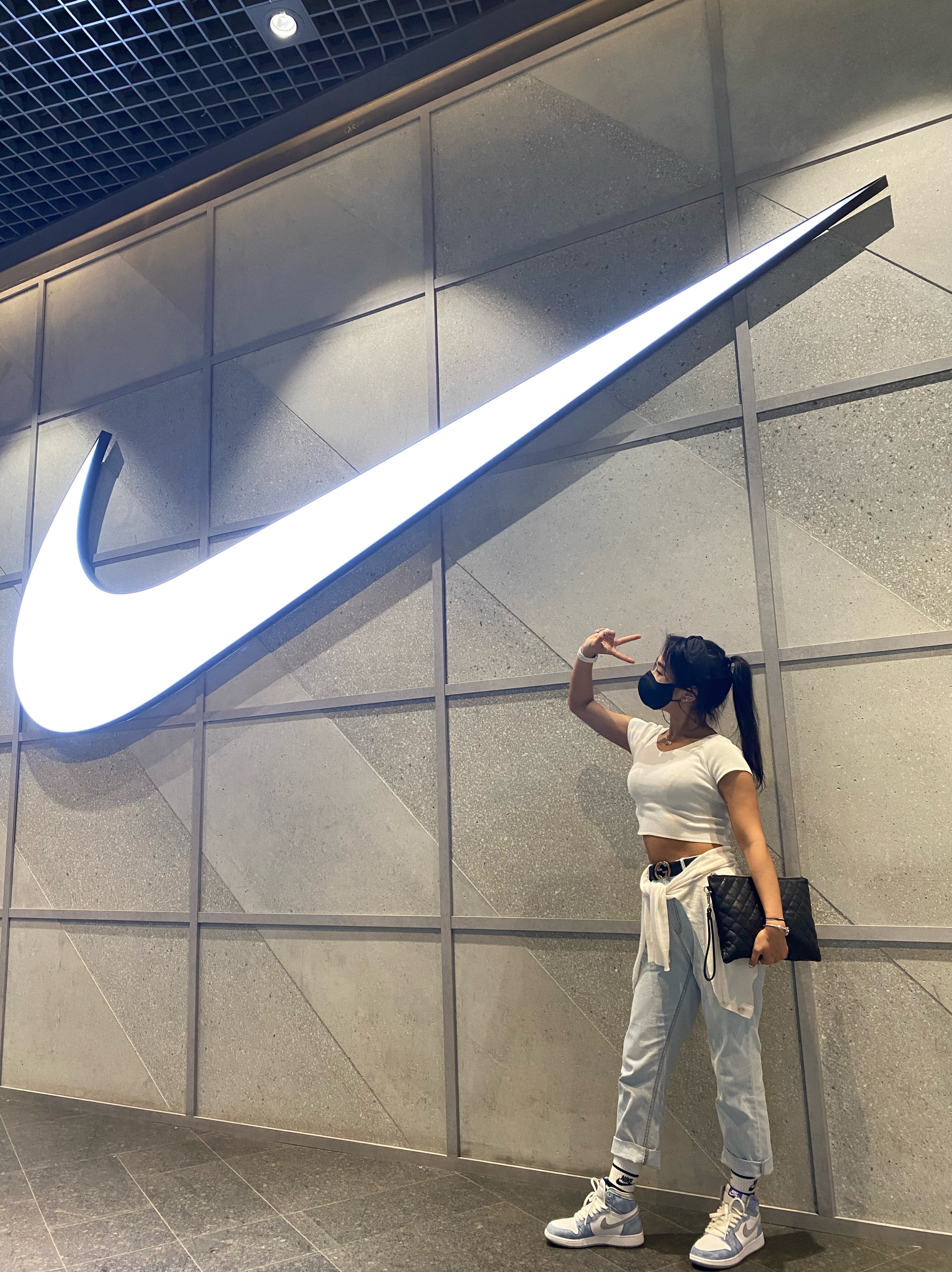 Jordan 1 Retro High OG Hyper Royal, (GS) Jordan 1 Retro High OG Hyper Royal 착용 스타일