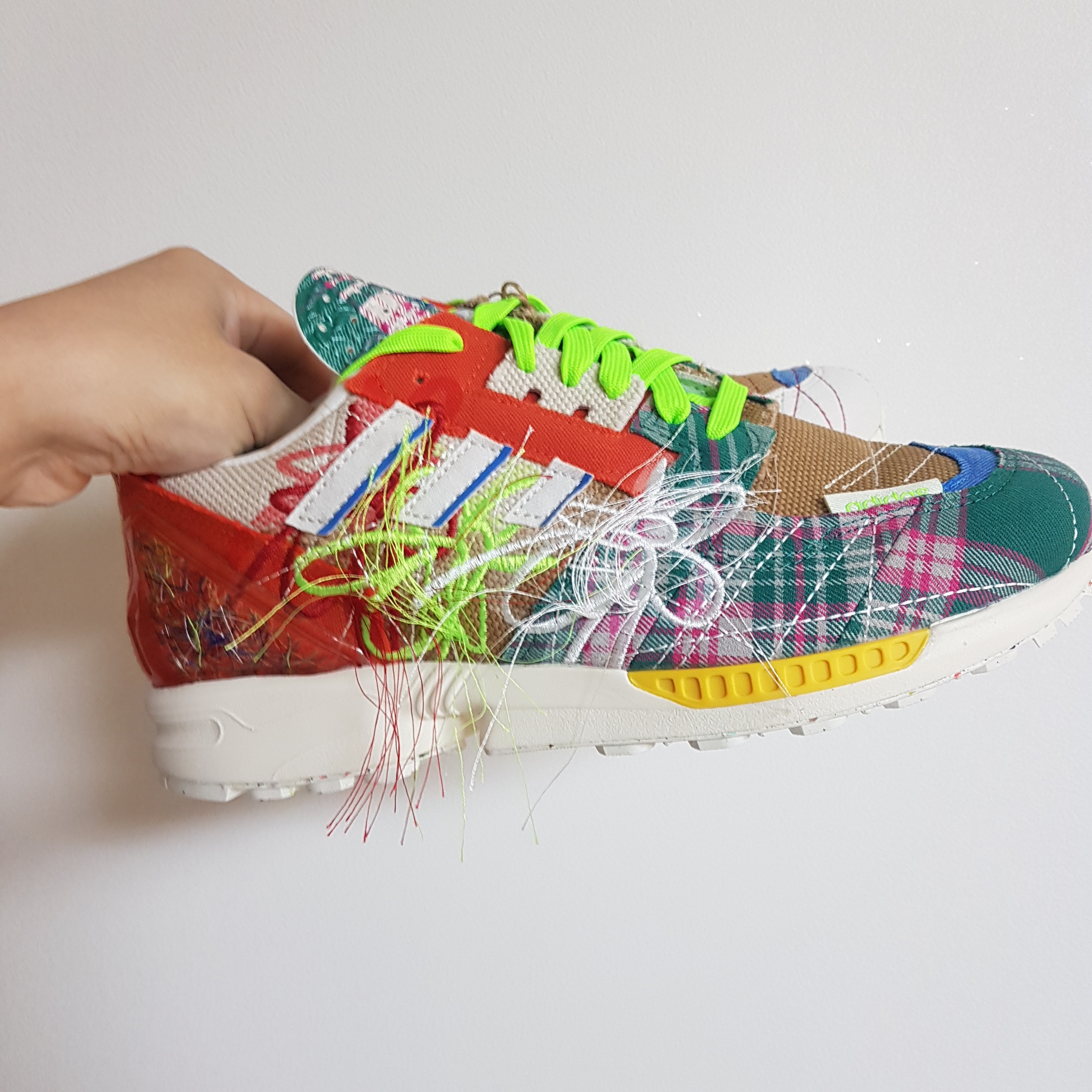 Adidas x Sean Wotherspoon ZX 8000 Superearth 착용 스타일 - 5