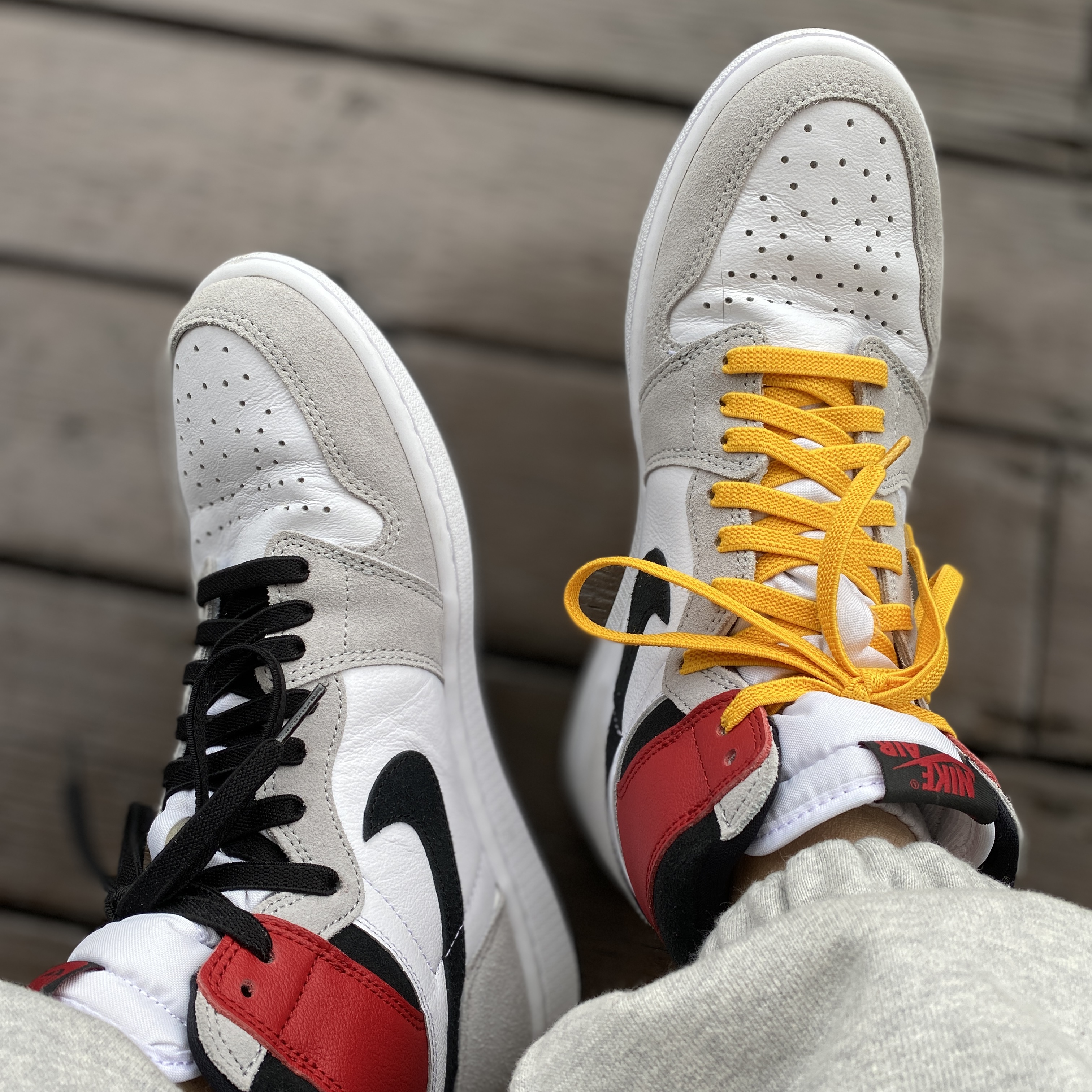 Jordan 1 Retro High OG Light Smoke Grey 착용 스타일