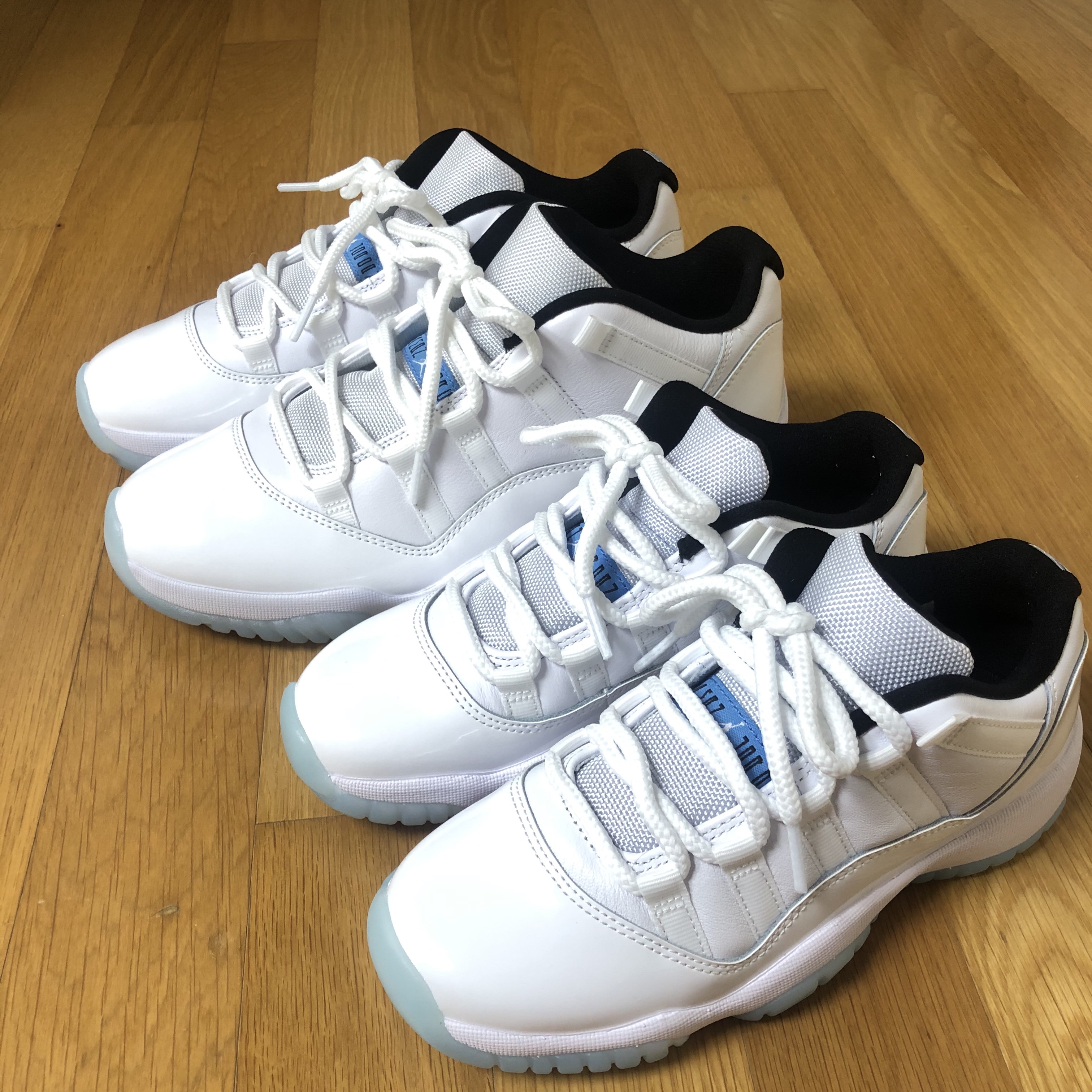 Jordan 11 Retro Low Legend Blue, (GS) Jordan 11 Retro Low Legend Blue 착용 스타일