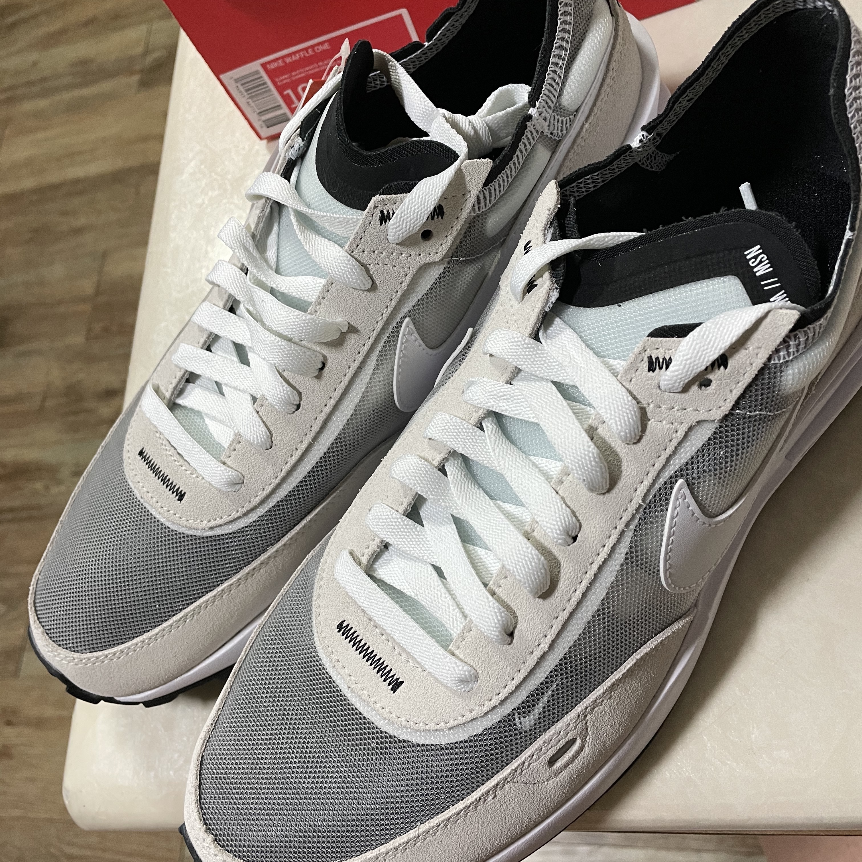 Nike Waffle One Infinite Lilac 착용 스타일 - 1