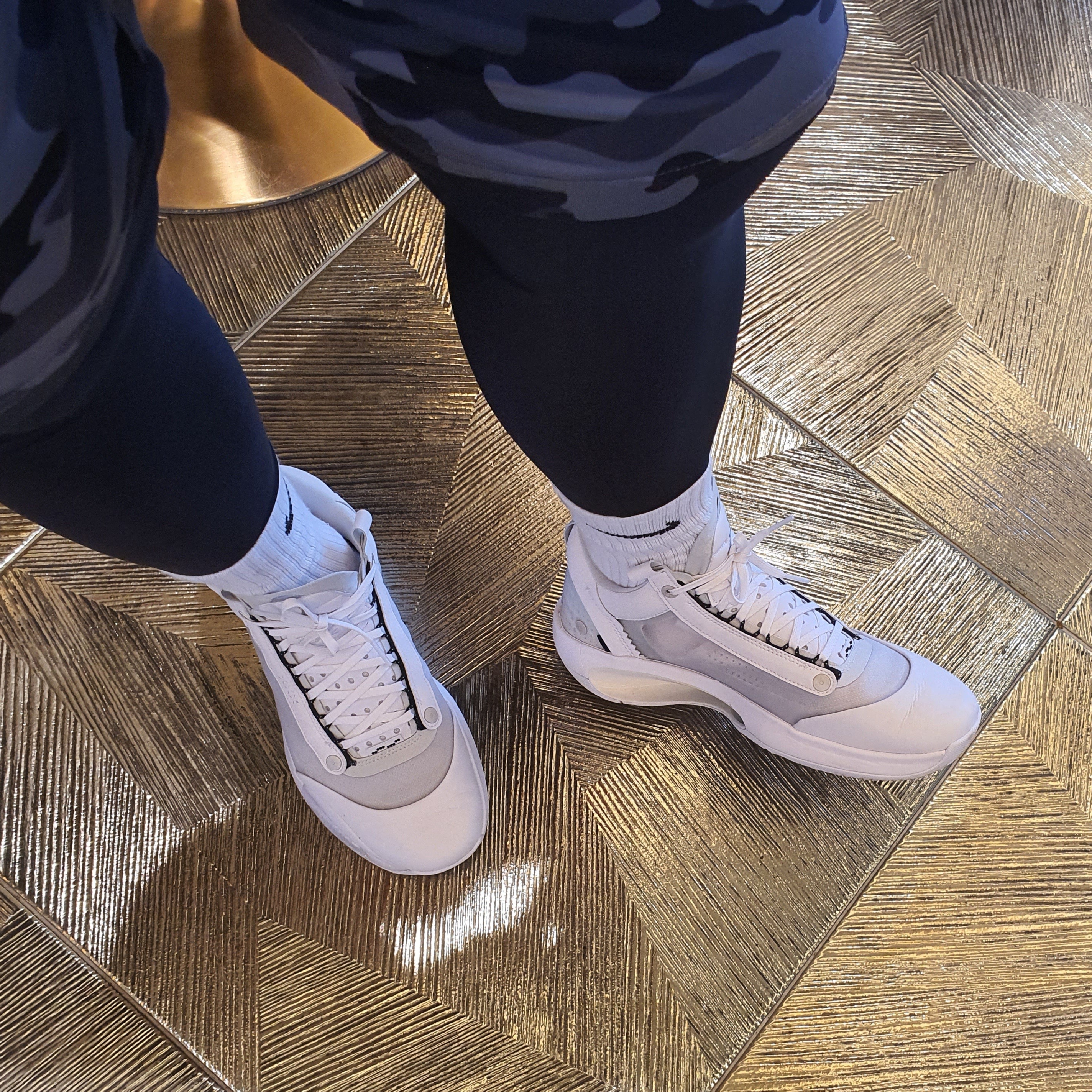 Jordan XXXIV Low PF Pure Money 착용 스타일 - 3