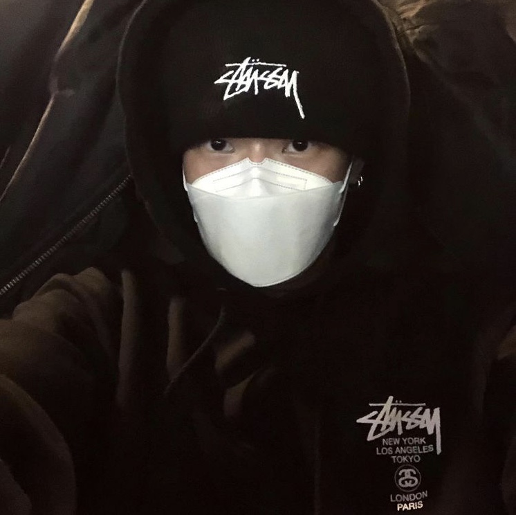 Nike x Stussy Cuff Beanie 착용 스타일