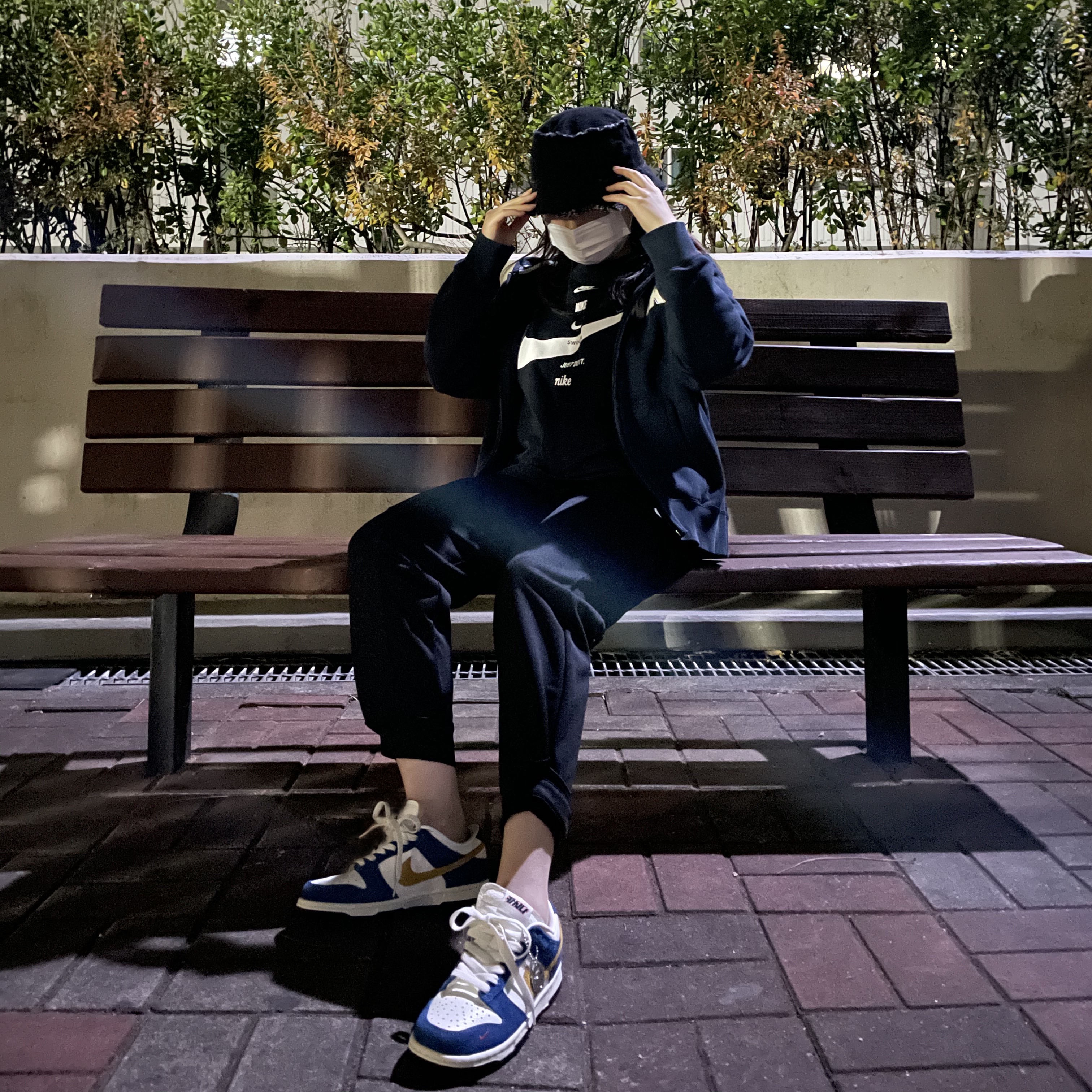 Nike x Kasina Dunk Low 80's Bus 착용 스타일