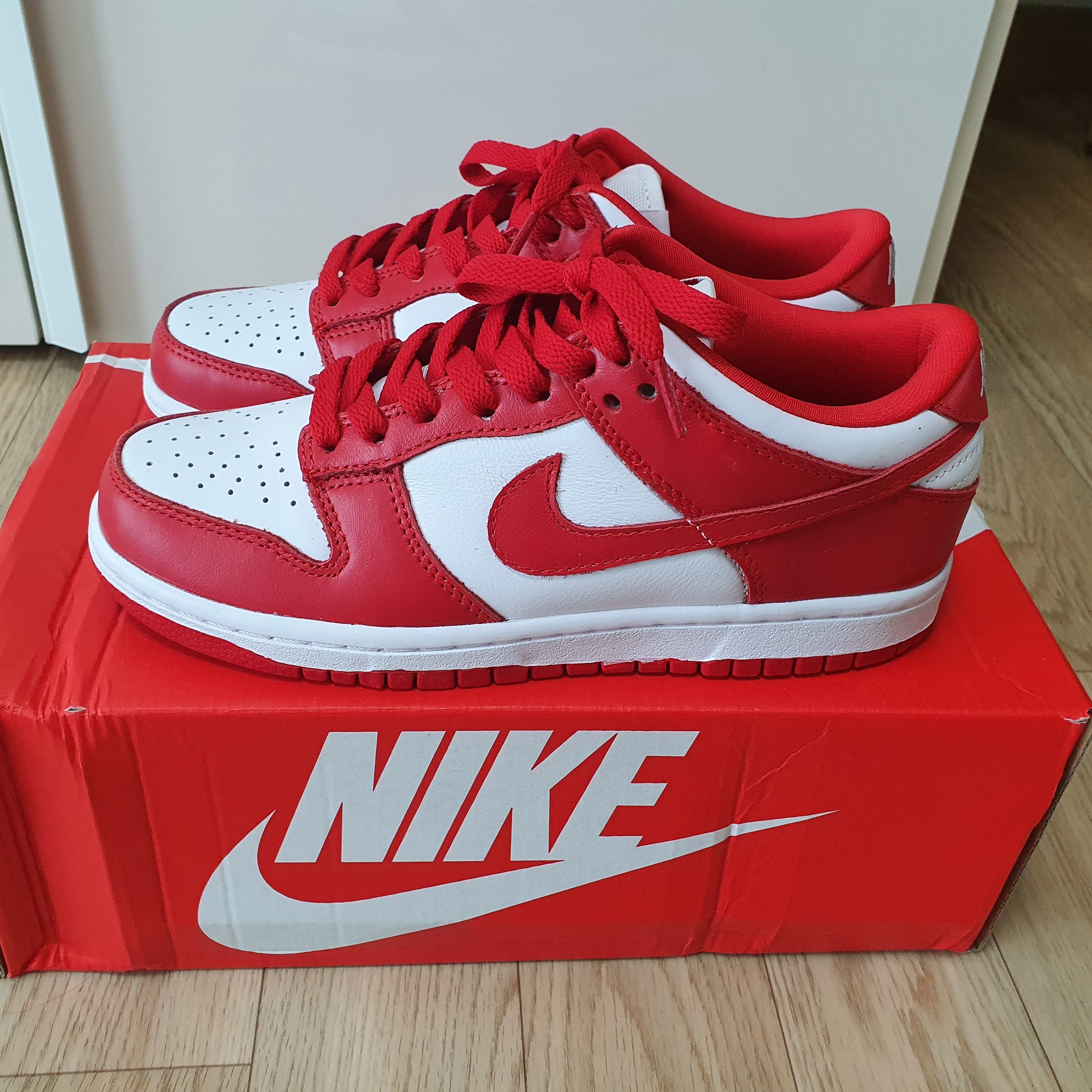 Nike Dunk Low SP University Red 2020 착용 스타일