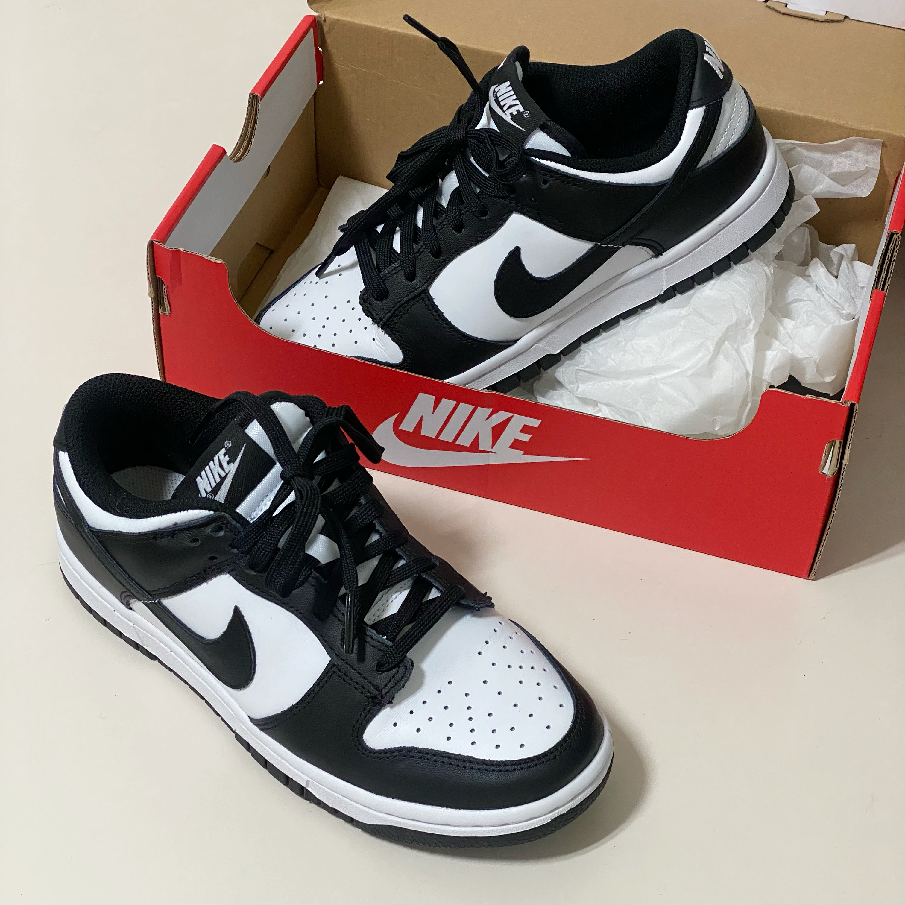 (W) Nike Dunk Low Black, Nike Dunk Low Retro Black 착용 스타일
