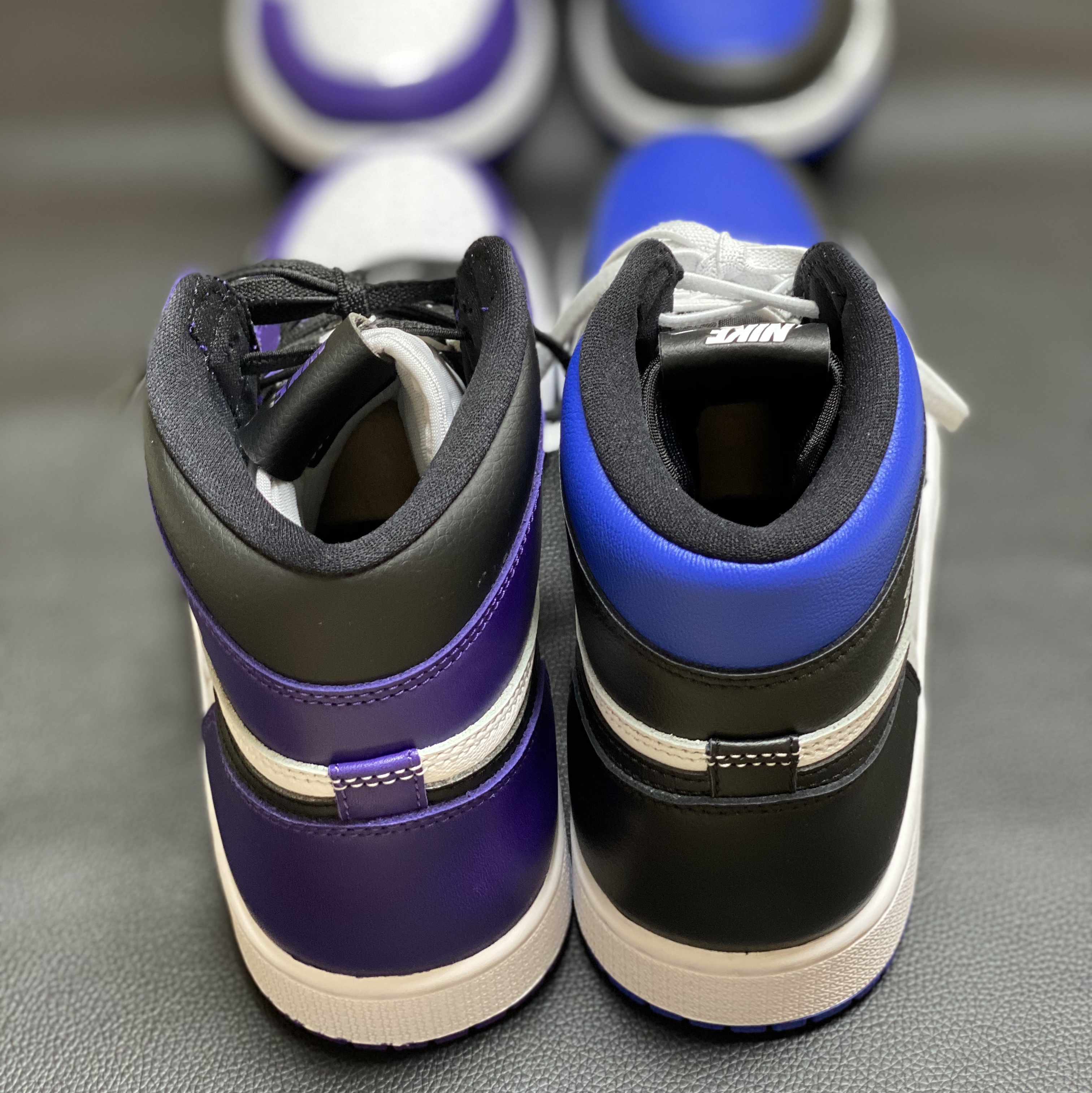 Jordan 1 Retro High OG Court Purple 2020, Jordan 1 Retro High OG Royal Toe 착용 스타일 - 5