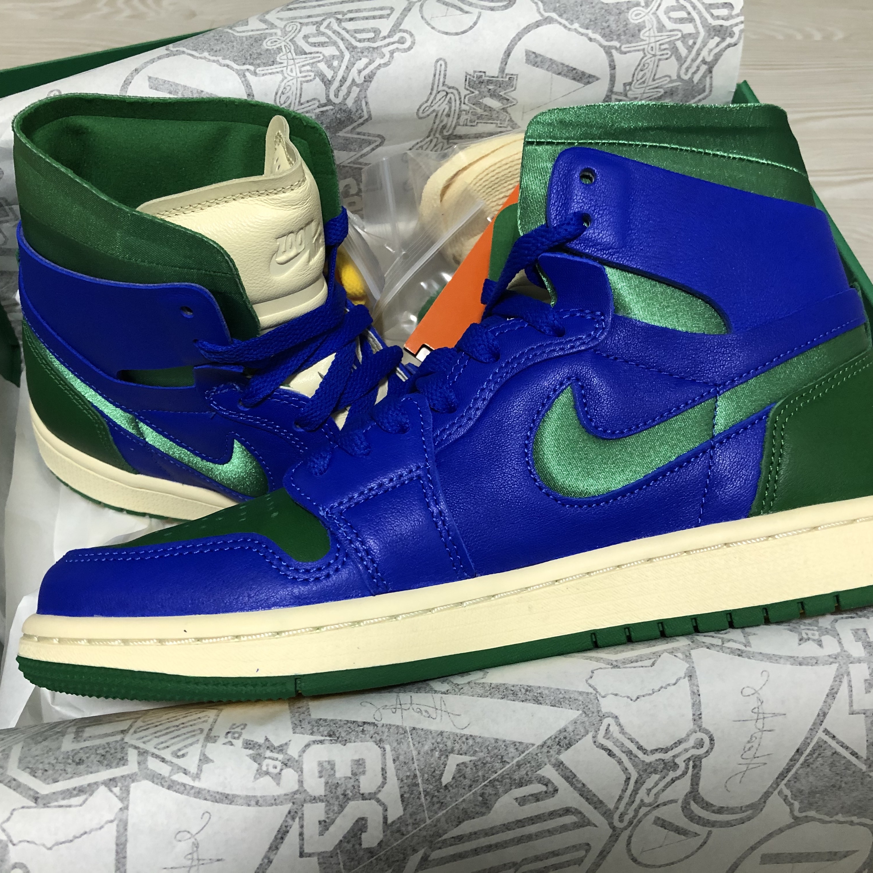 (W) Jordan 1 x Aleali May Zoom CMFT SP Califia 착용 스타일 - 3
