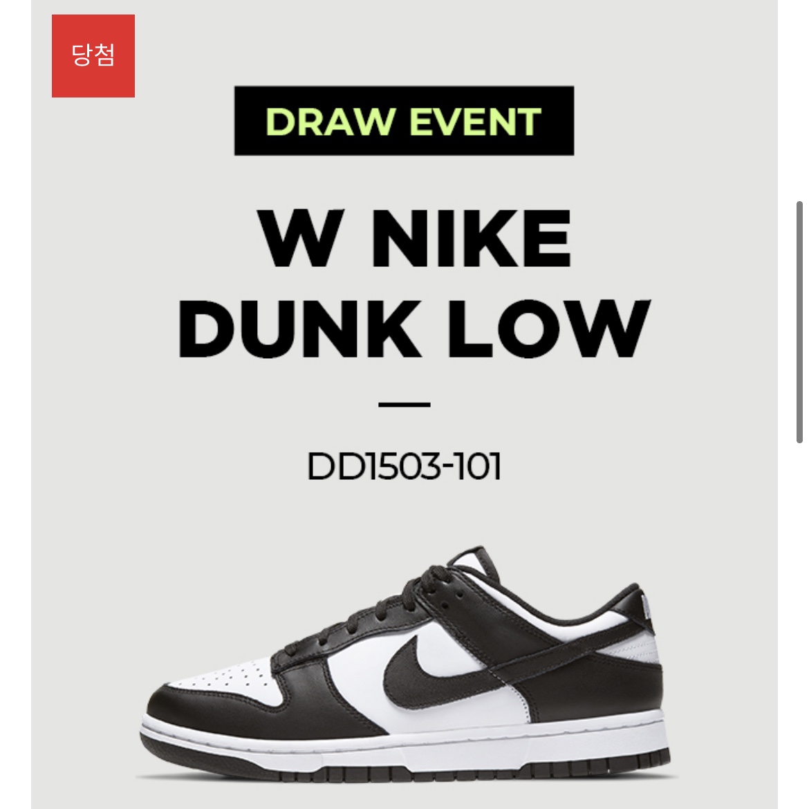 (W) Nike Dunk Low Black 착용 스타일