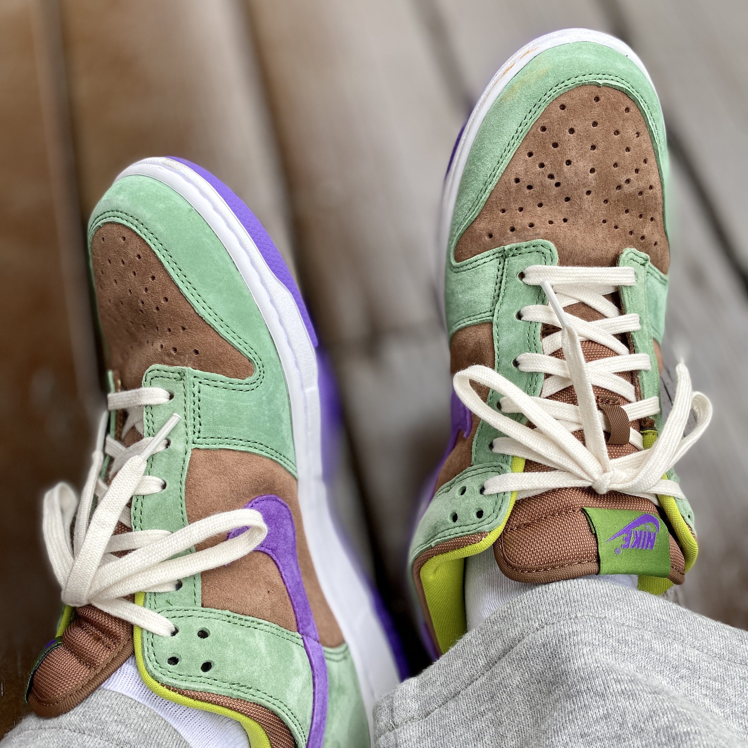 Nike Dunk Low SP Veneer 착용 스타일 - 1