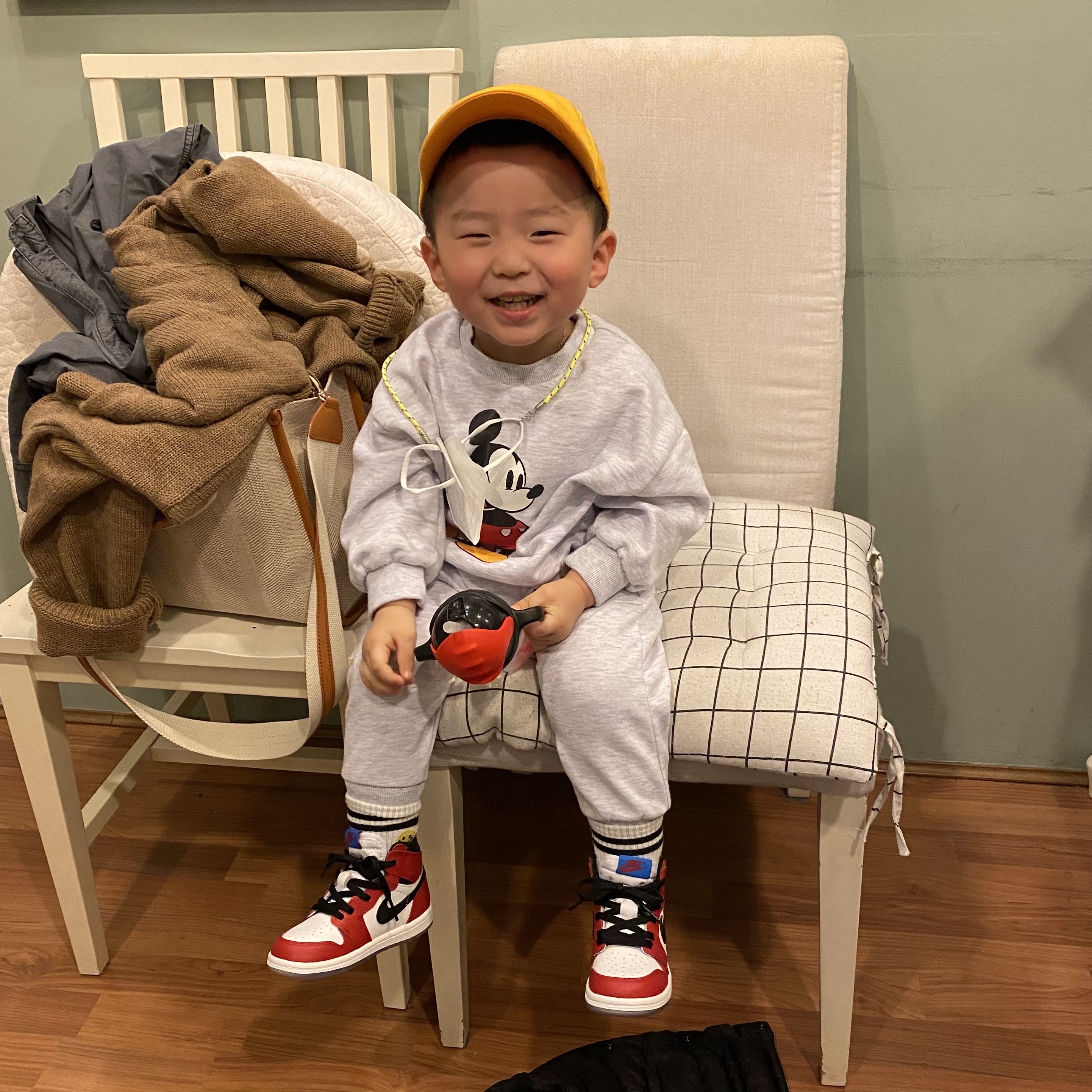 (TD) Jordan 1 Retro High Spider-Man Origin Story 착용 스타일 - 1