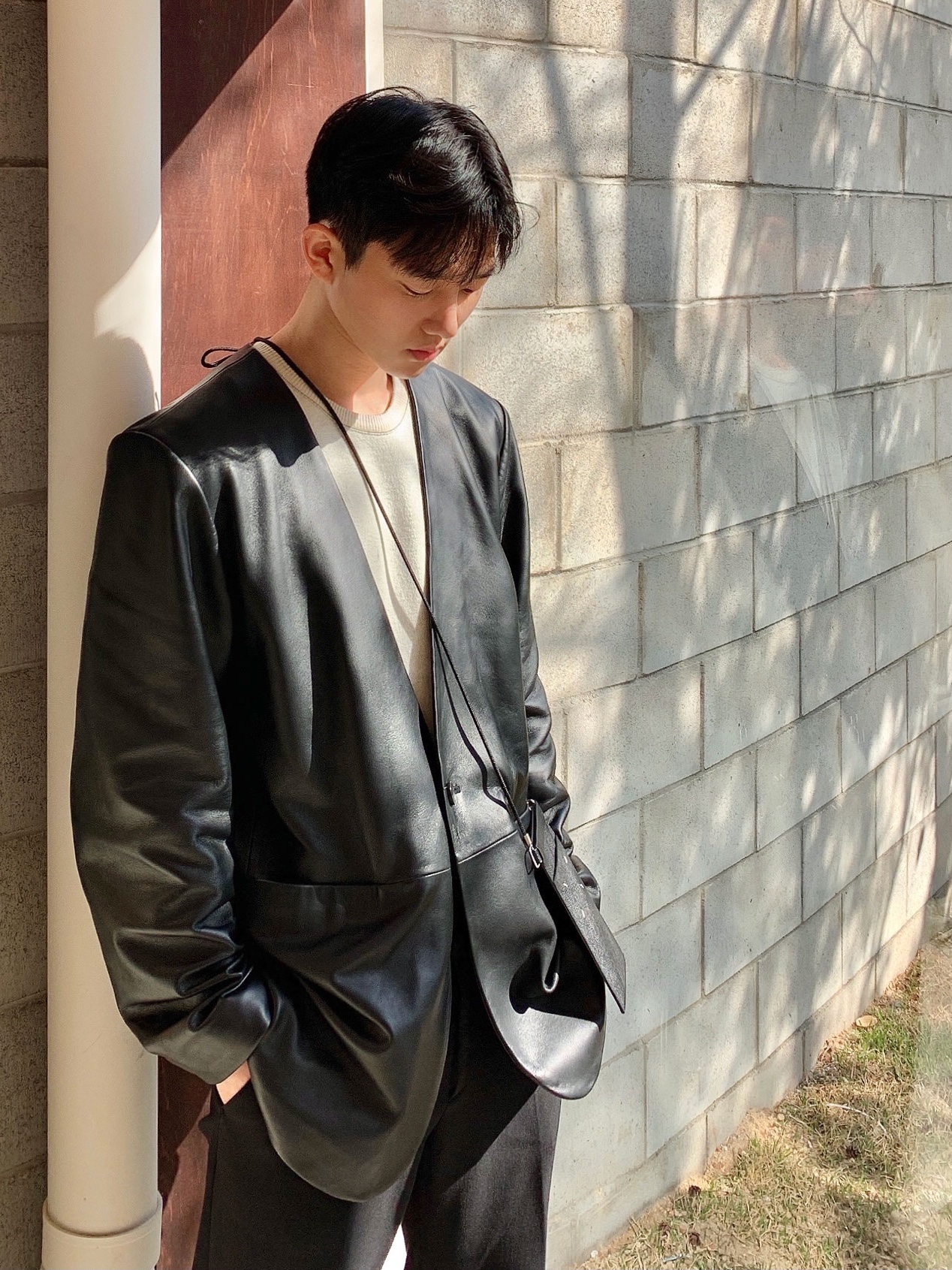 Maison Margiela Calfskin Replica Sneakers 착용 스타일 - 3