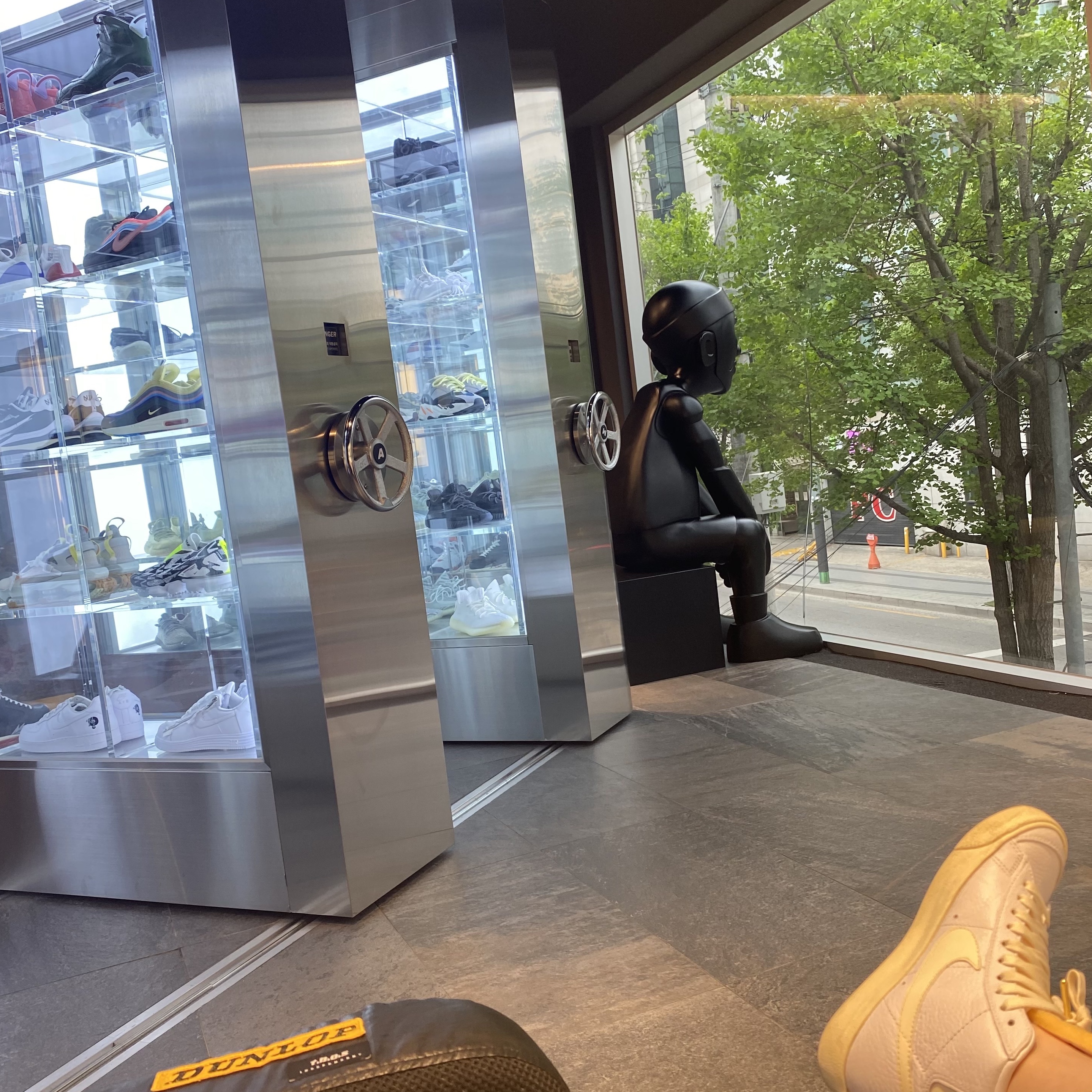 Nike Blazer Mid '77 Vintage Popcorn 착용 스타일 - 3