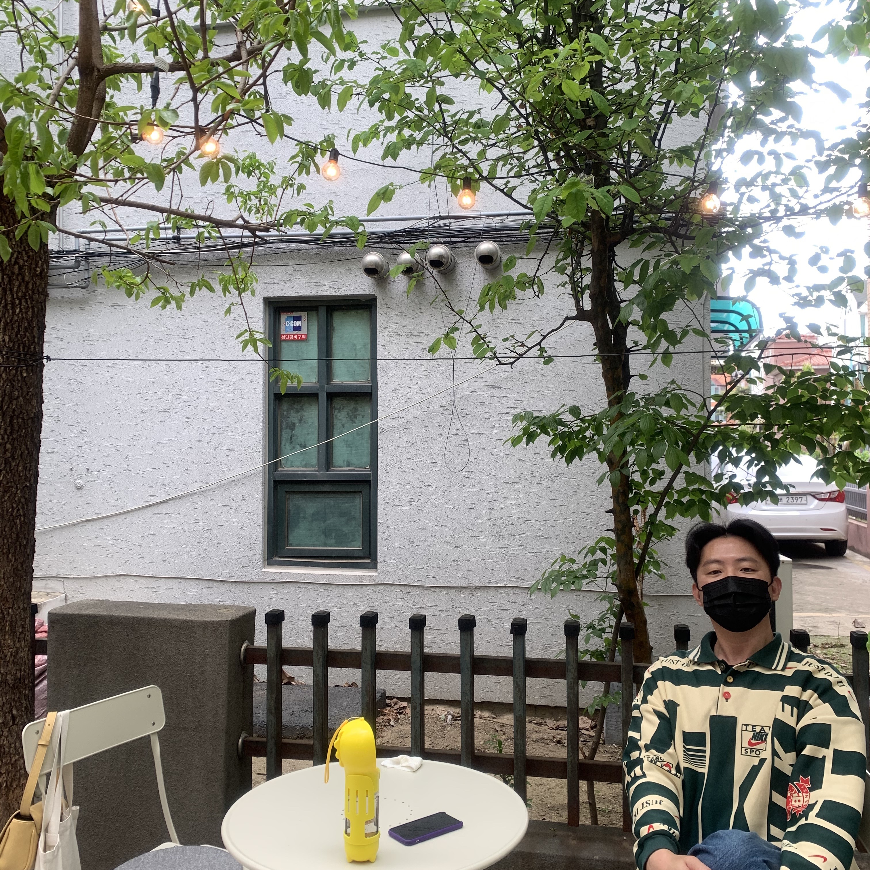 Nike x Cactus Plant Flea Market Long Sleeve Polo Natural - Asia 착용 스타일 - 2