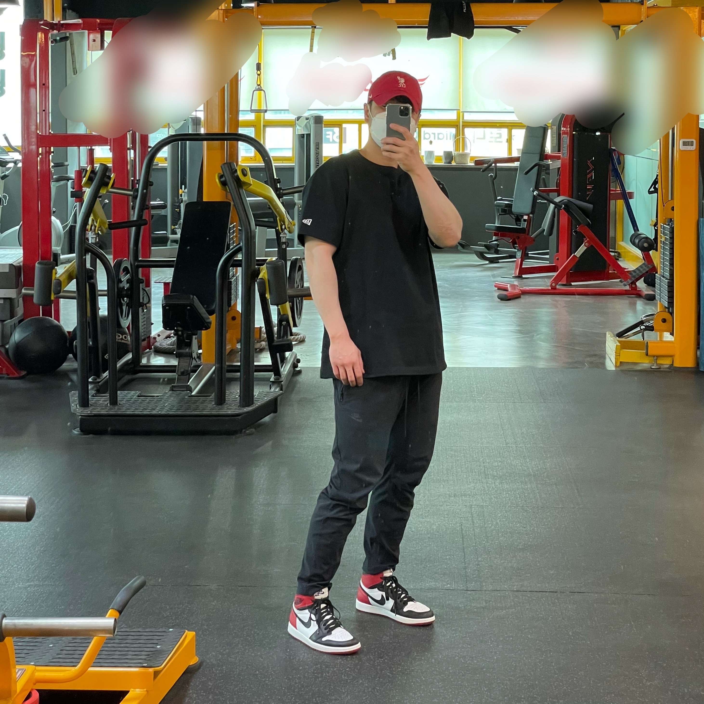 Jordan 1 Retro High OG Black Toe 2016 착용 스타일