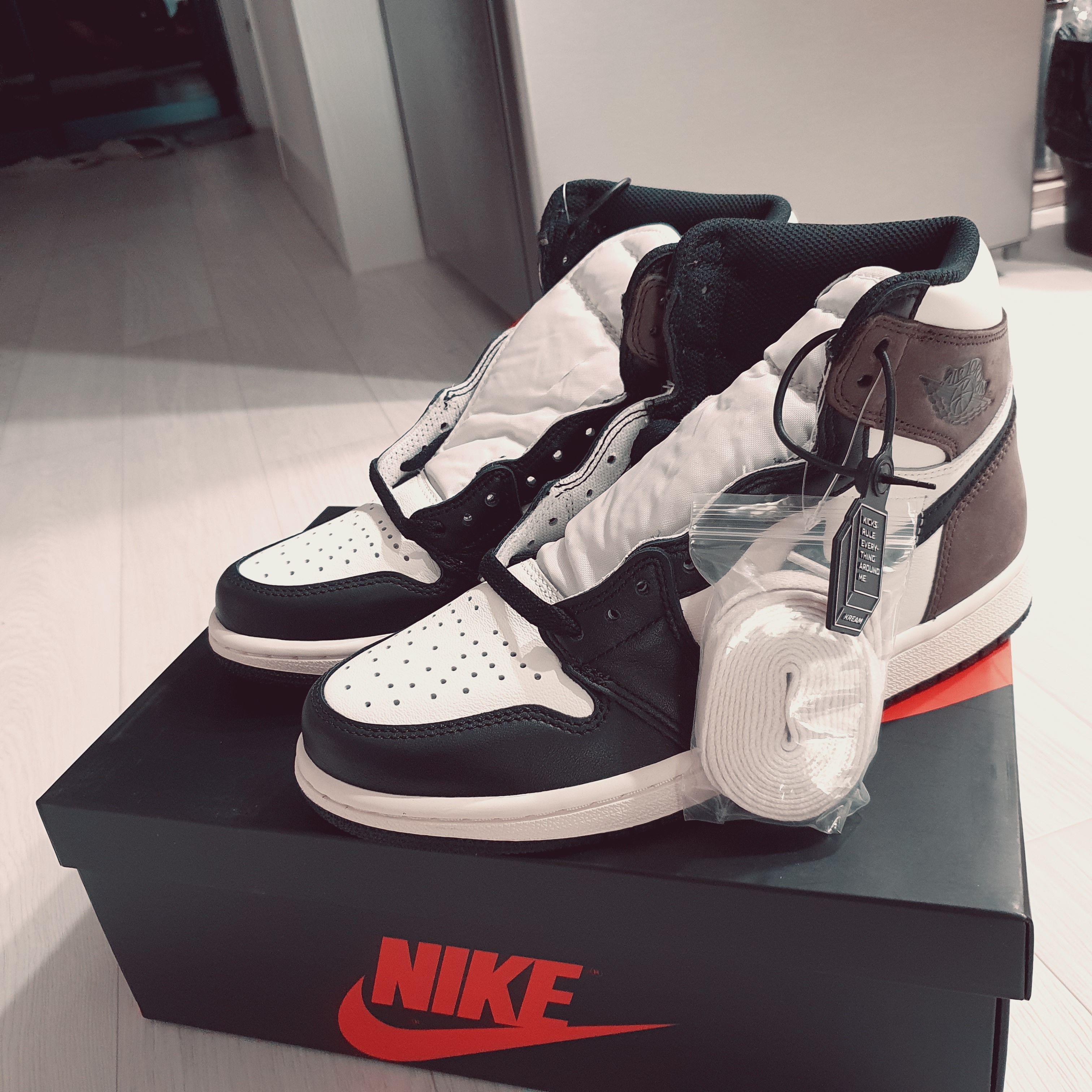 Jordan 1 Retro High OG Black Mocha 착용 스타일
