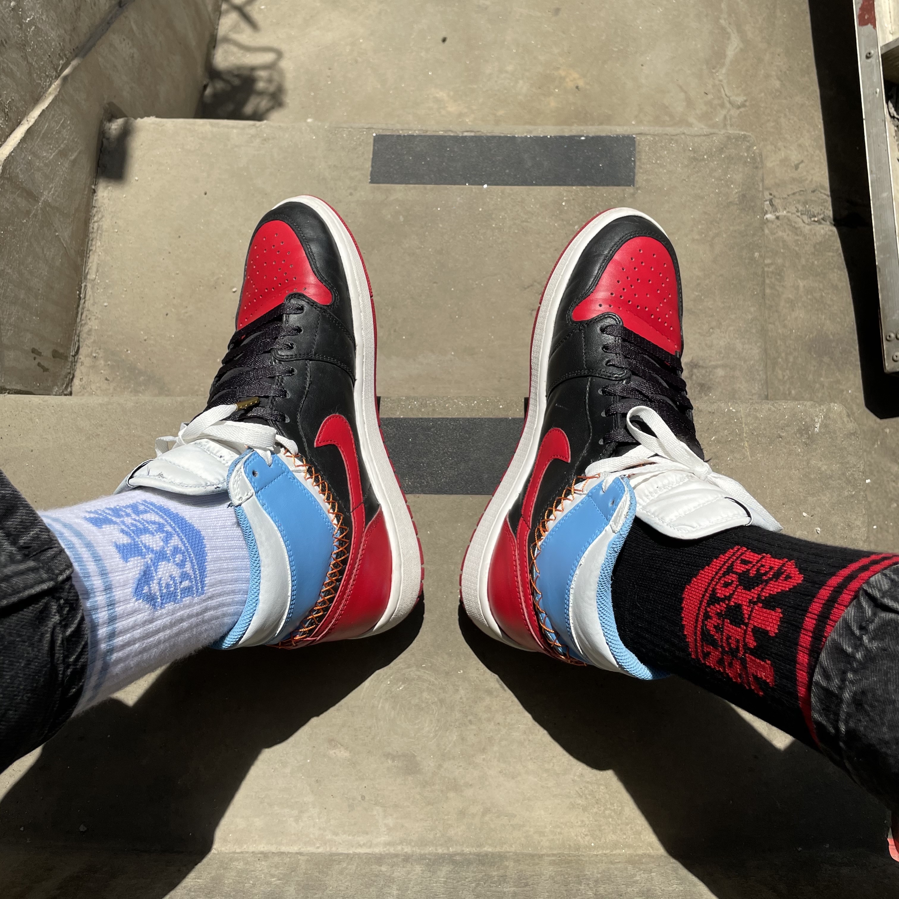 Jordan 1 Retro High Banned 2011 착용 스타일