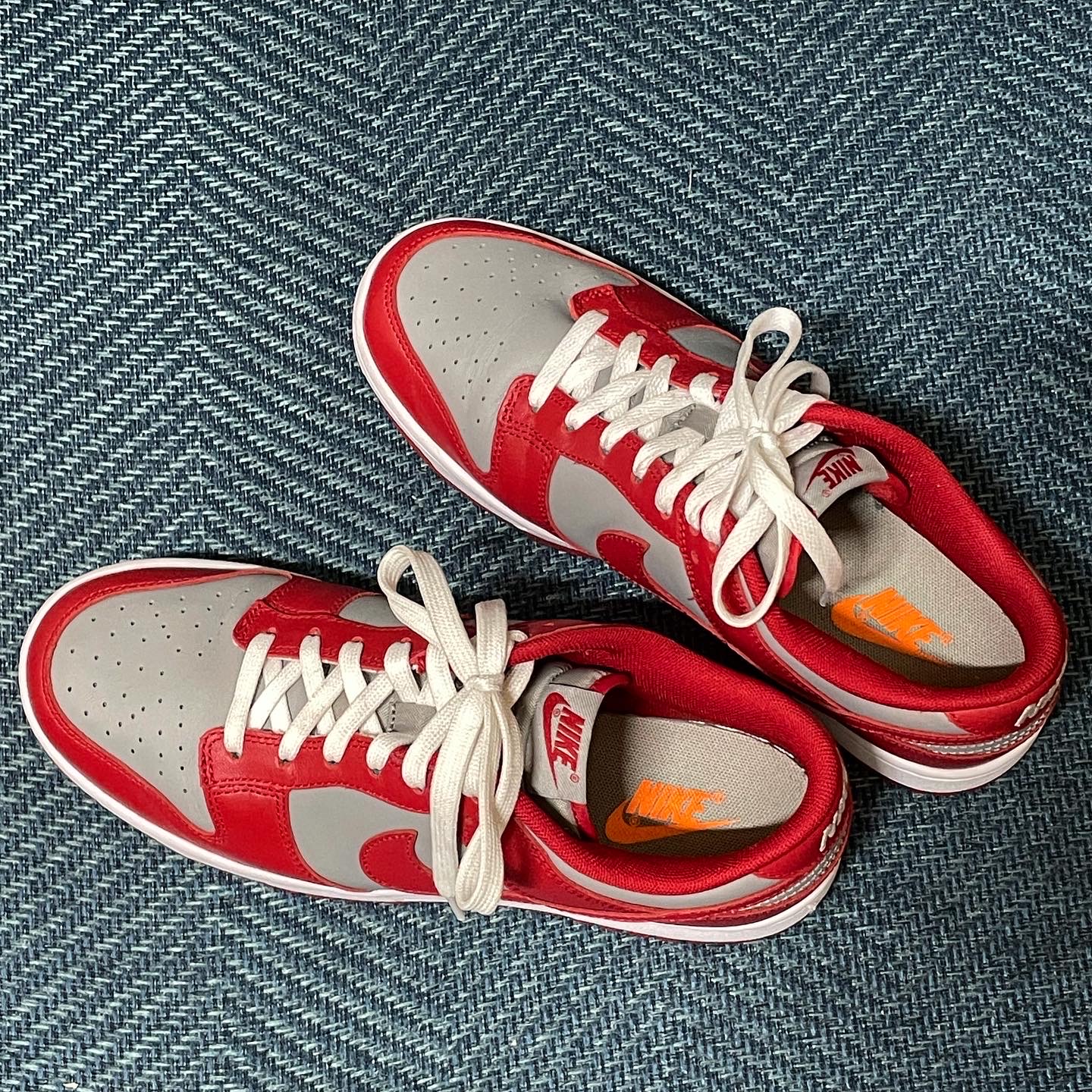 Nike Dunk Low Retro Medium Grey 착용 스타일 - 2