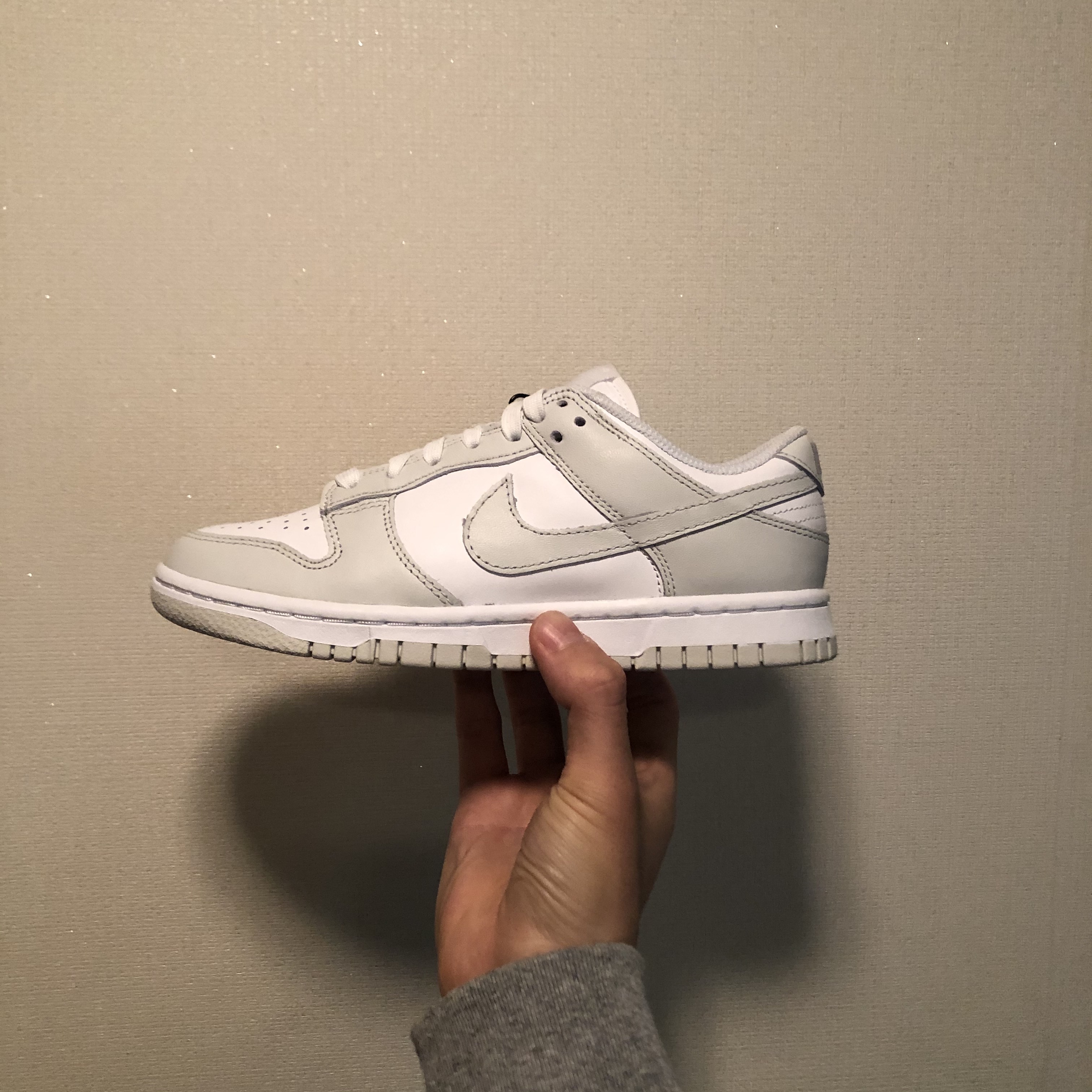 (W) Nike Dunk Low Photon Dust 착용 스타일
