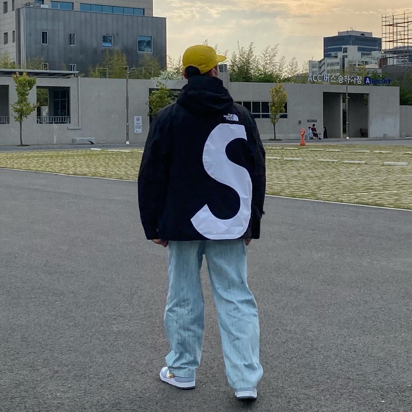 Nike x Sean Cliver SB Dunk Low Holiday Special, Supreme x The North Face S Logo Mountain Jacket Black - 20FW 착용 스타일 - 2
