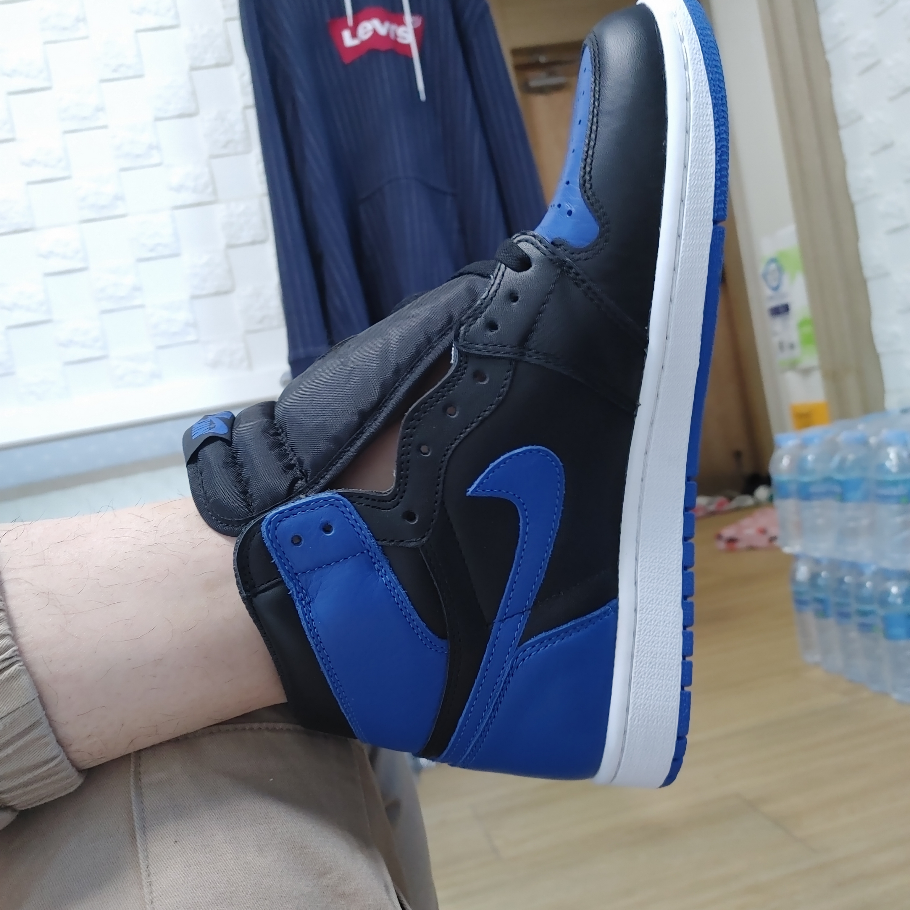 Jordan 1 Retro Royal 2017 착용 스타일 - 1