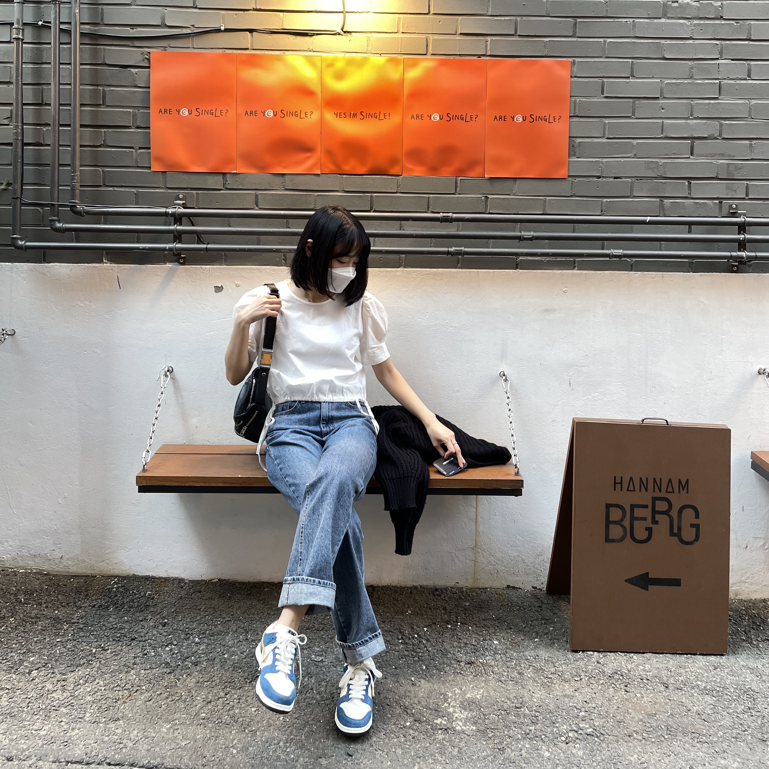 Nike x Kasina Dunk Low 80's Bus 착용 스타일