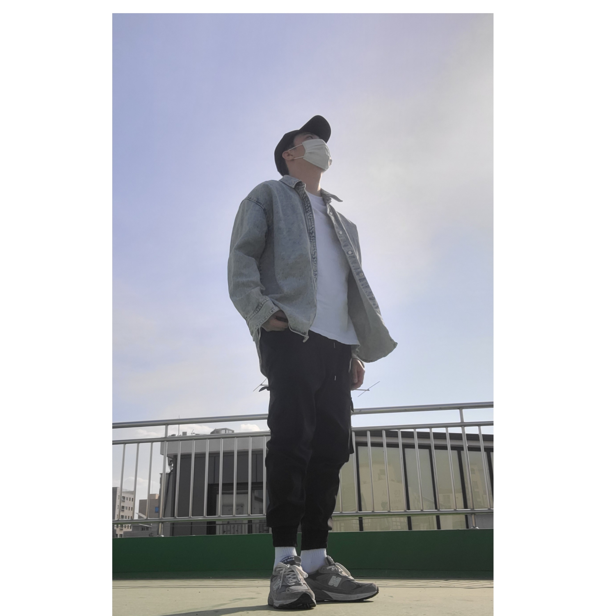 New Balance 993 Made in USA Grey - D Standard 착용 스타일