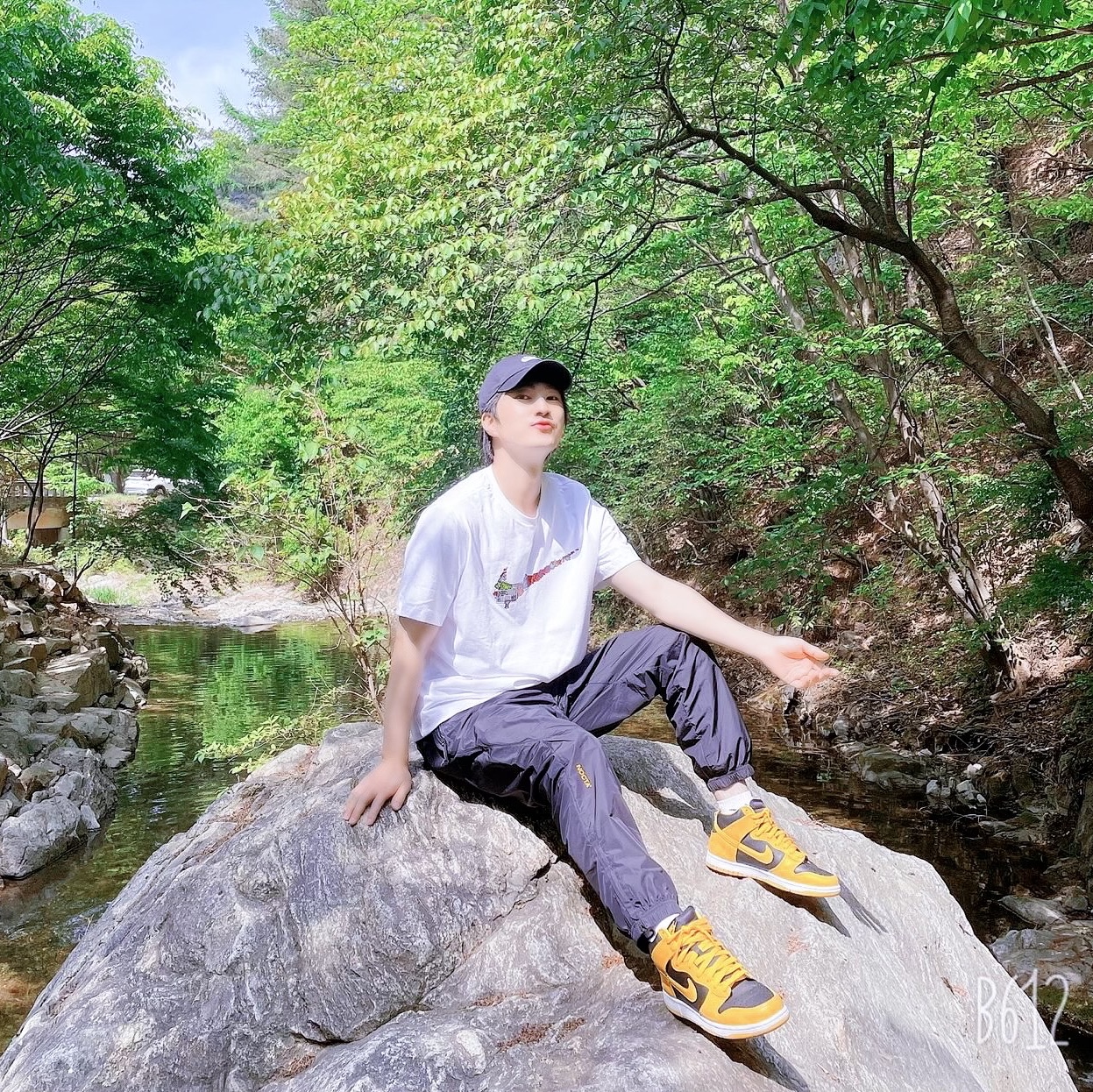 Nike x Drake Nocta Essential Track Pants Black - Asia, Nike x Drake Nocta NRG Tech Jacket - Asia 착용 스타일 - 2