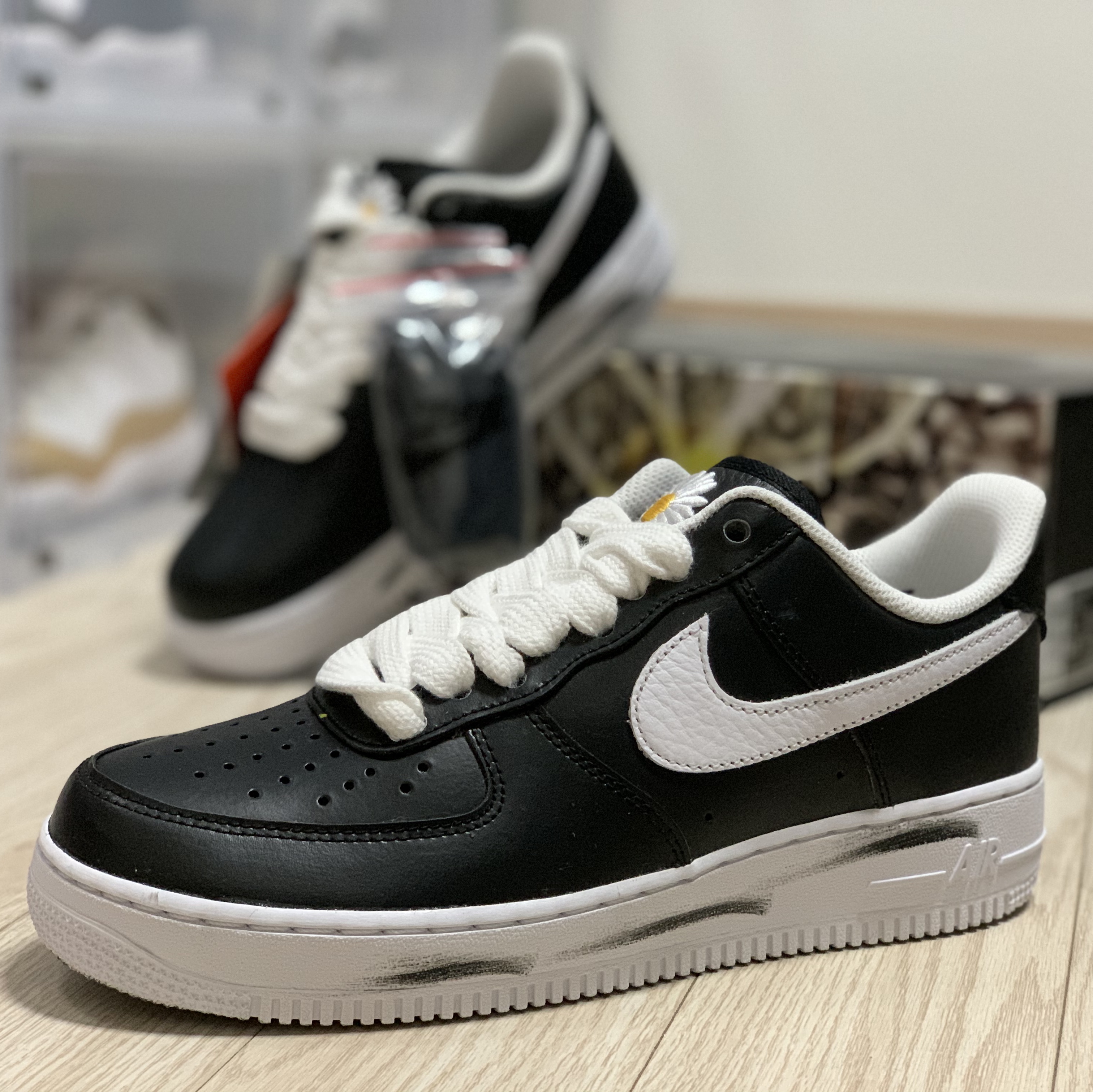 Nike x Peaceminusone Air Force 1 Low Para-Noise 착용 스타일 - 2