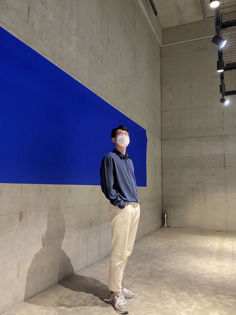 New Balance 990v4 Made in USA Grey - D Standard 착용 스타일 - 1