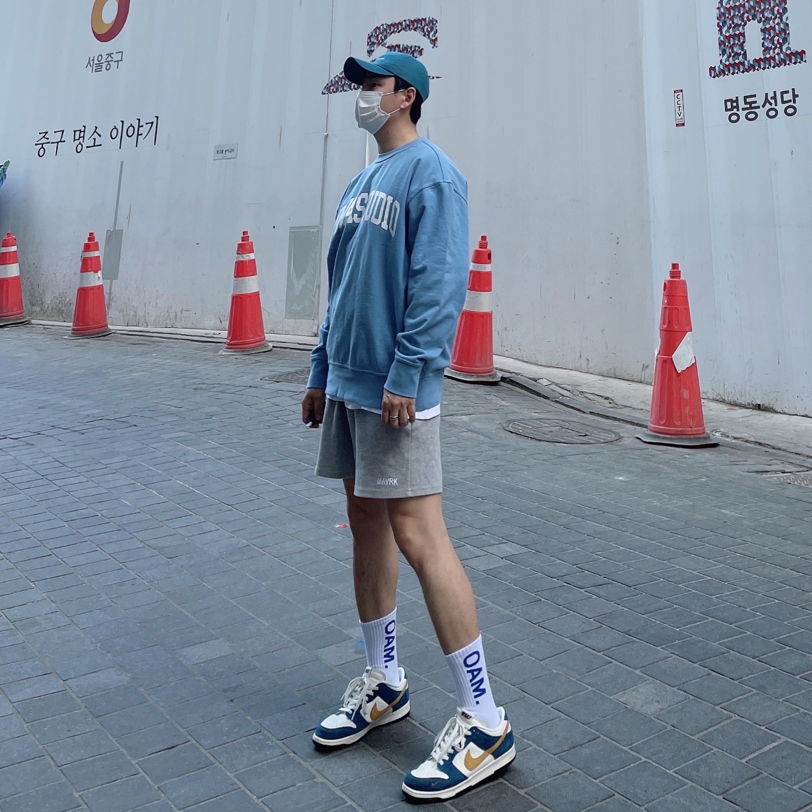 Nike x Kasina Dunk Low 80's Bus 착용 스타일 - 1
