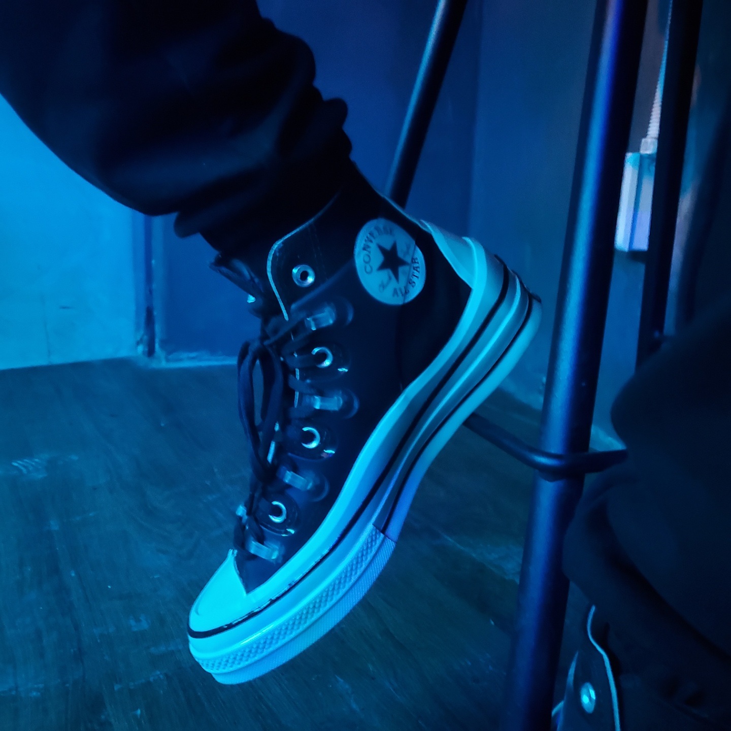 Converse x Kim Jones Chuck 70 Utility Wave High Black 착용 스타일 - 1